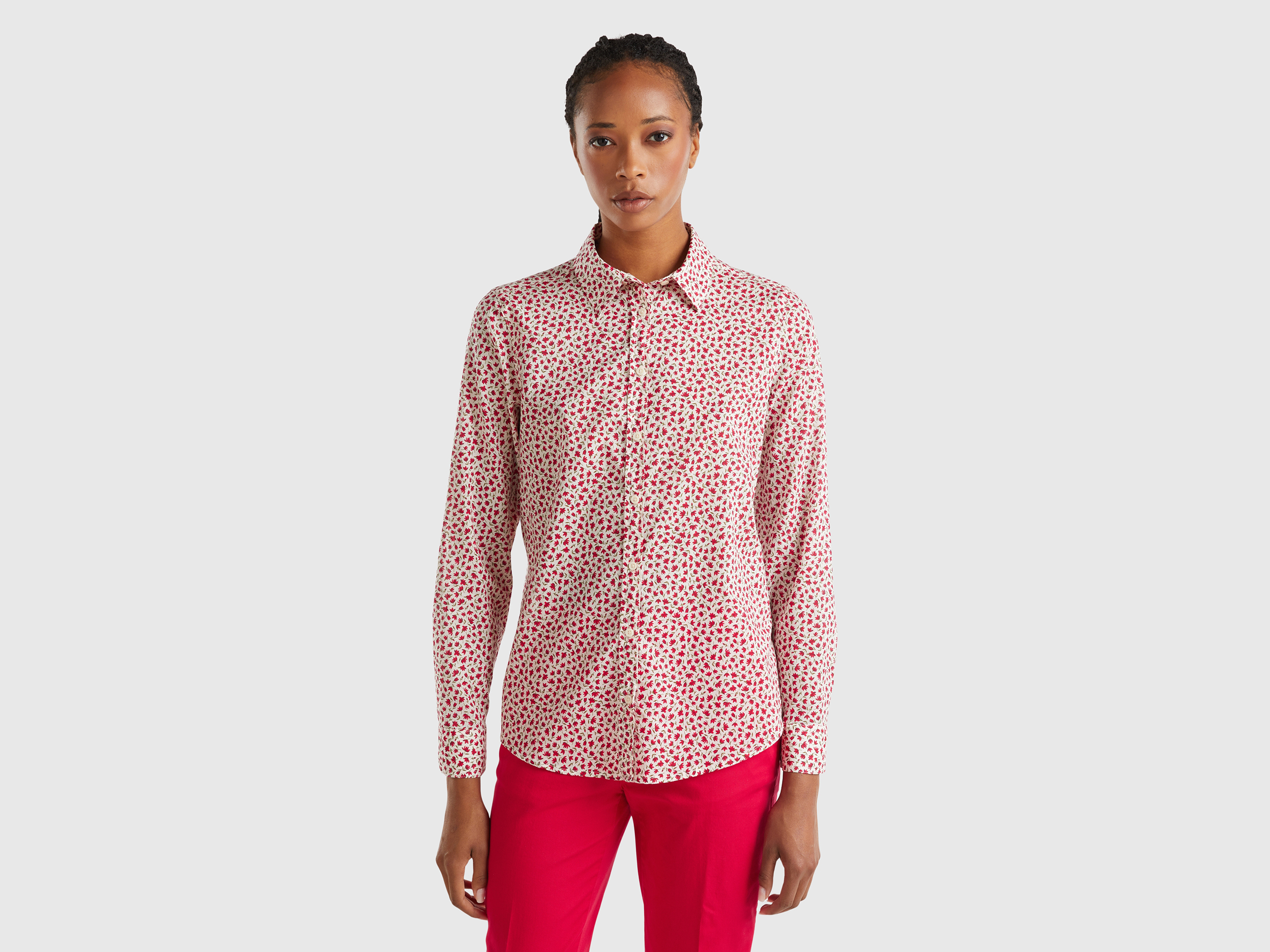 Chemise imprimée 100 % coton Chemise imprimée 100 % coton