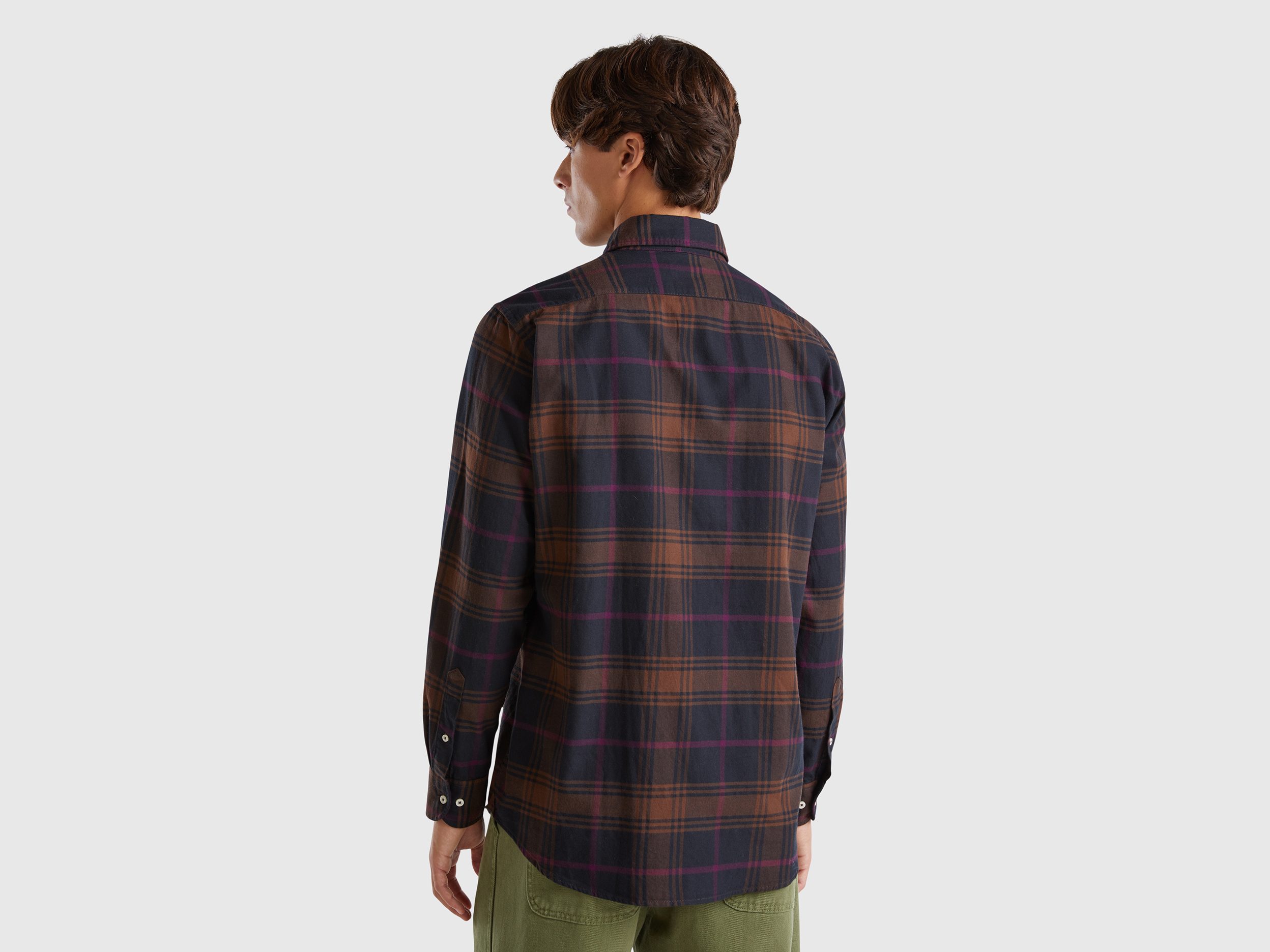 Chemise en flanelle à carreaux – Image 2