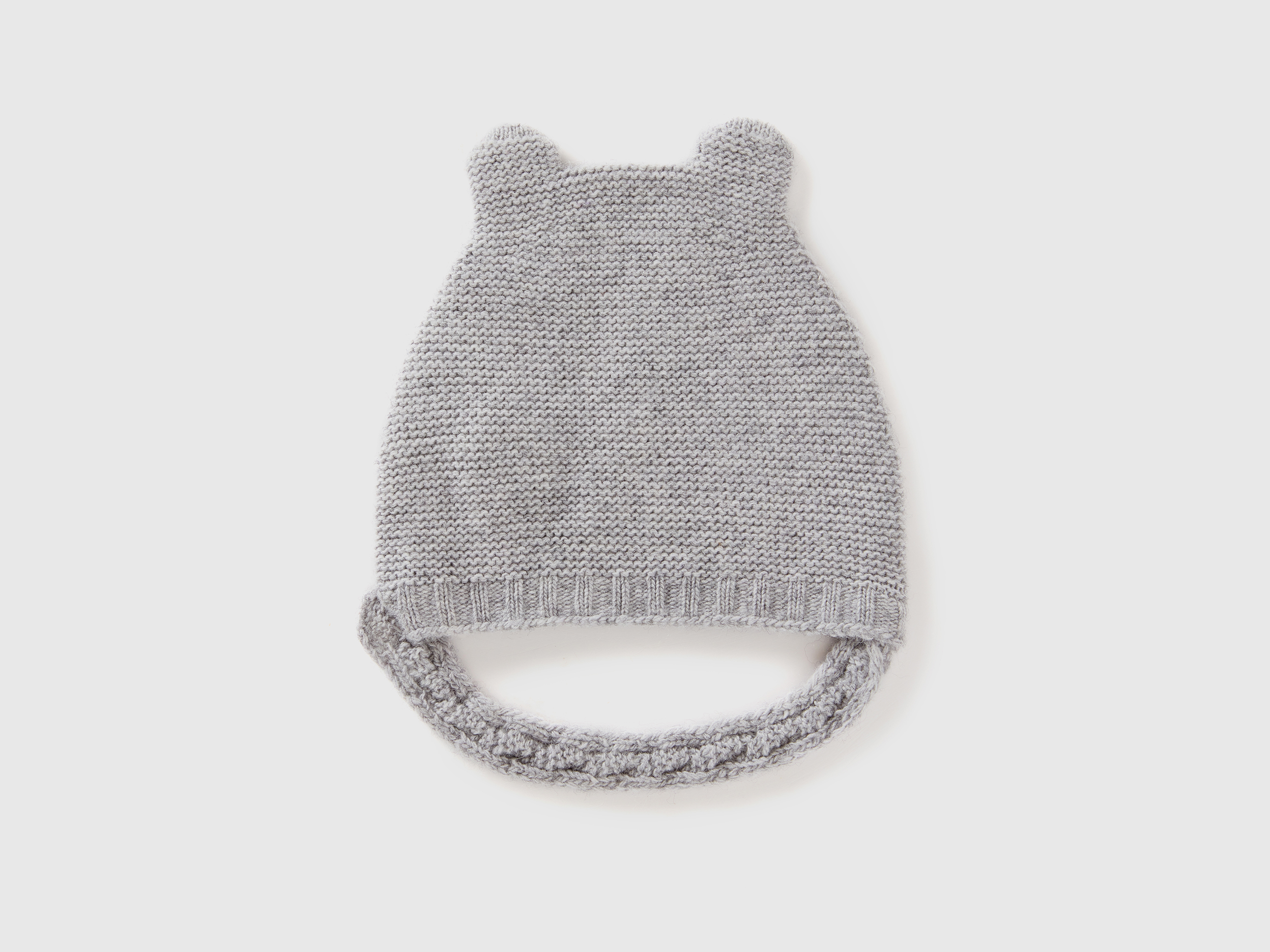 Casquette avec appliqué oreilles en mélange laine recyclée – Image 2