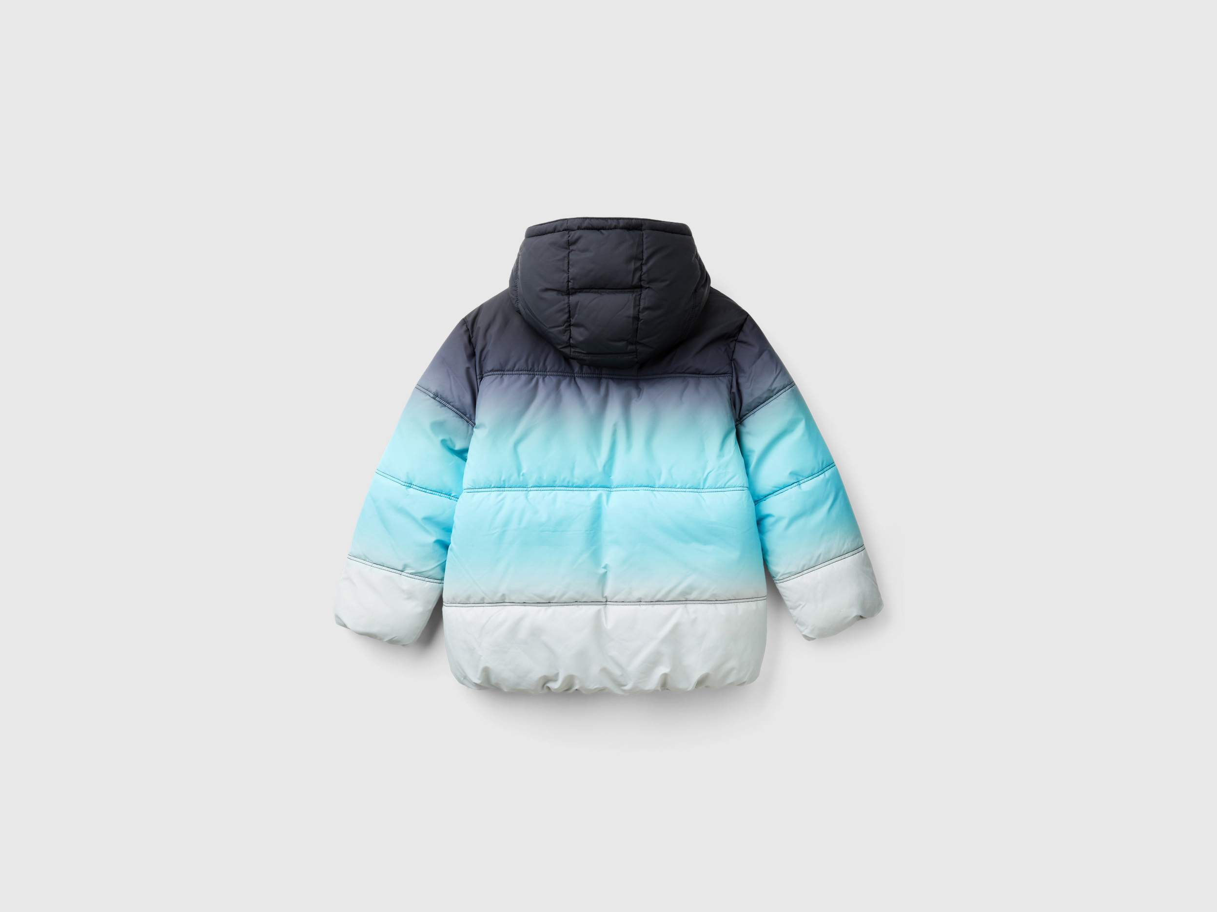 Doudoune effet ombré avec logo. – Image 2