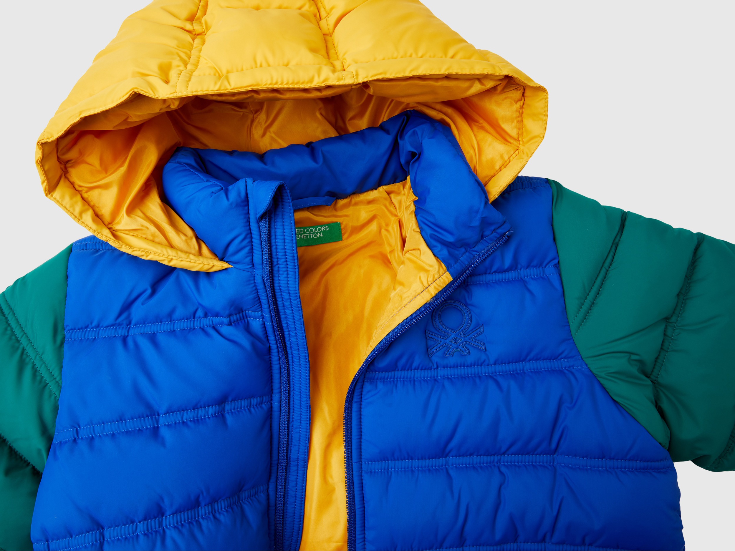 Doudoune à capuche avec logo – Image 3