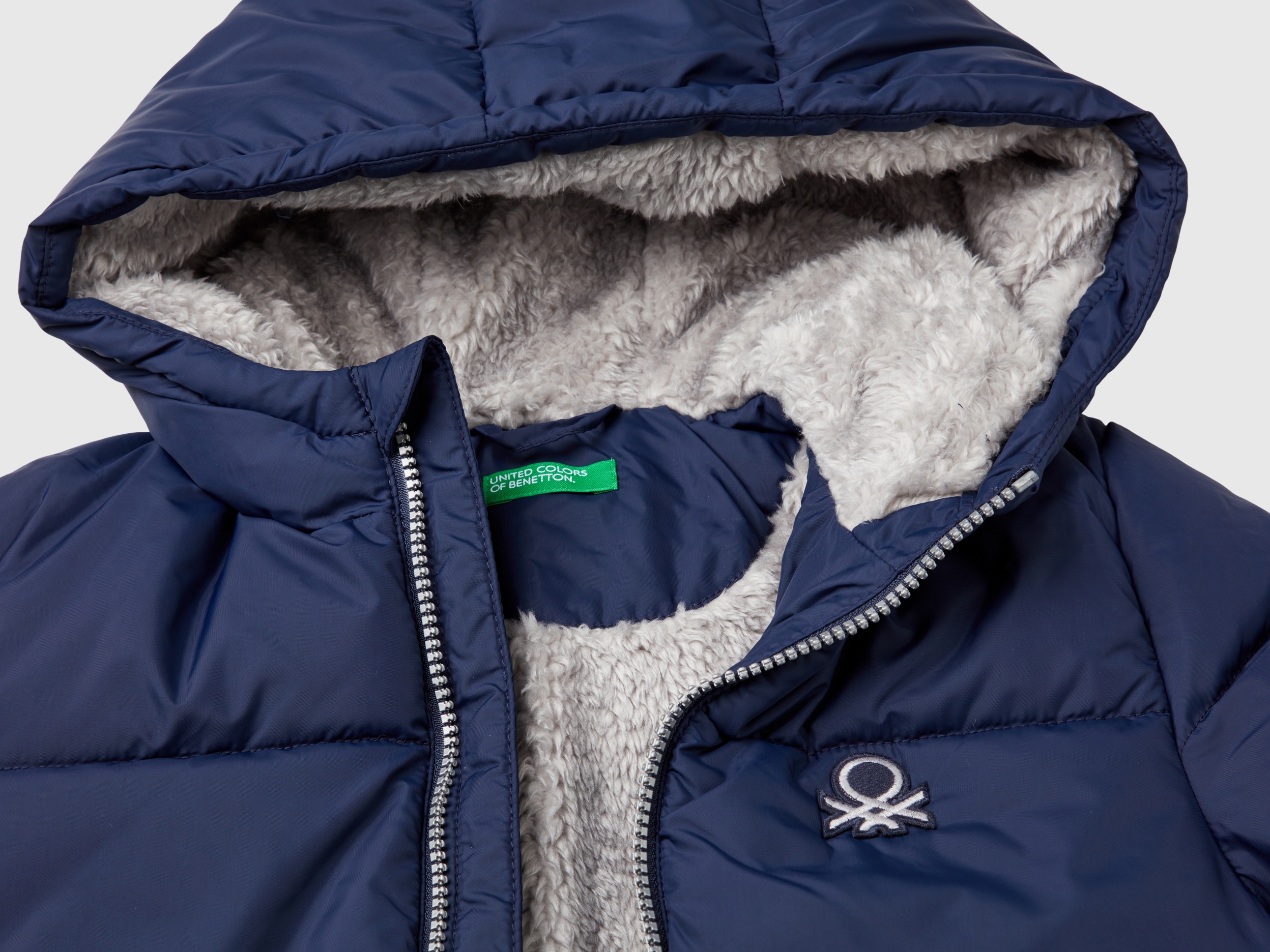 Veste avec intérieur en teddy – Image 3