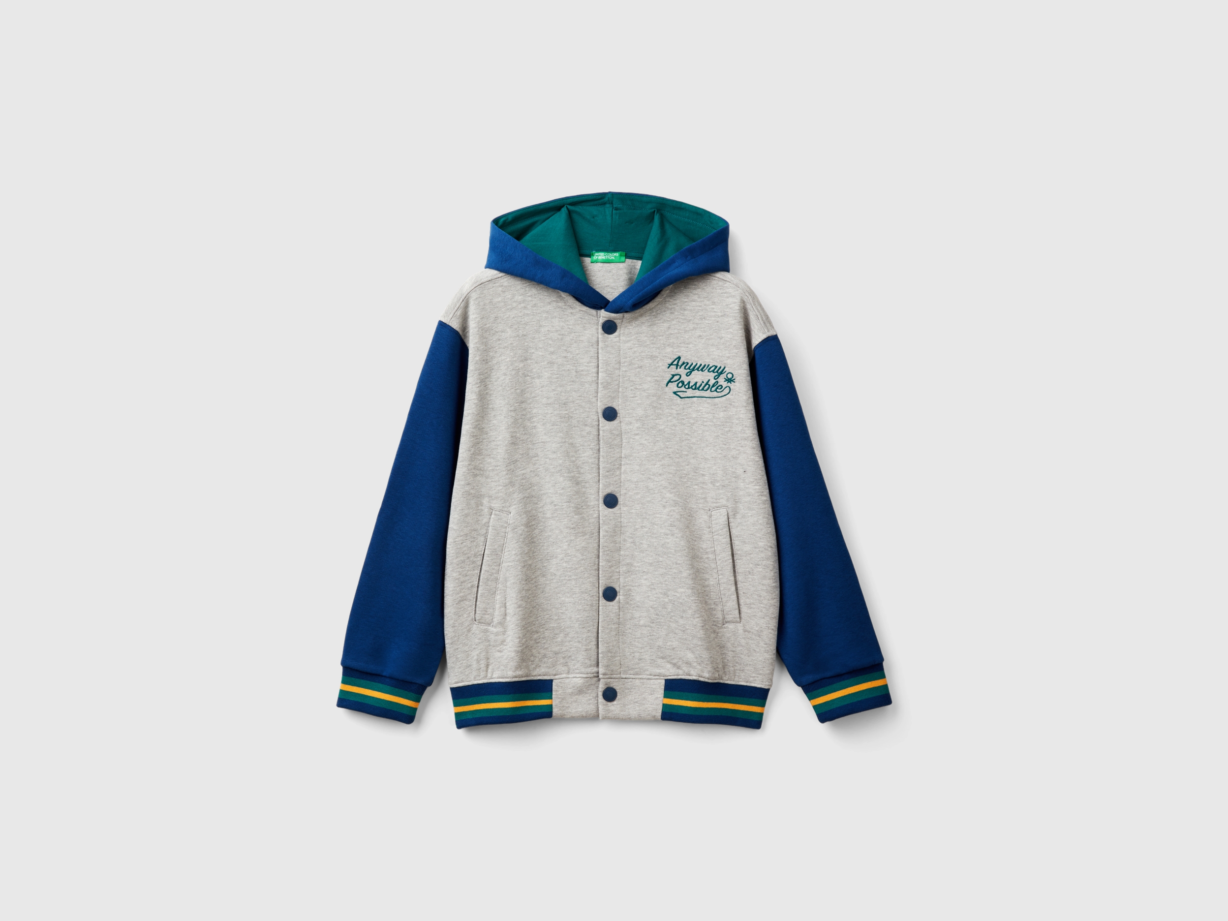 Bomber en mélange coton et viscose Bomber en mélange coton et viscose