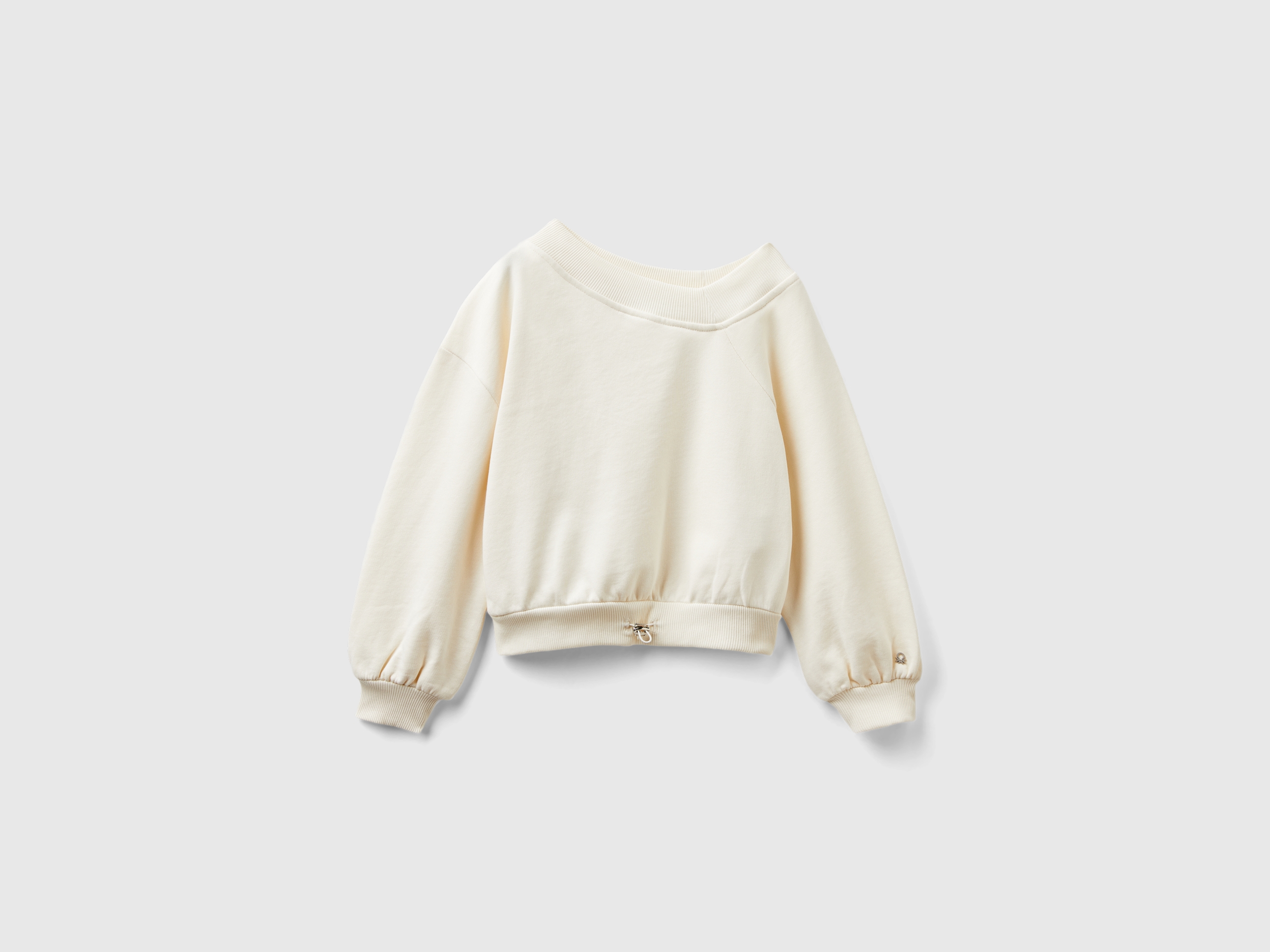 Sweatshirt à encolure asymétrique Sweatshirt à encolure asymétrique
