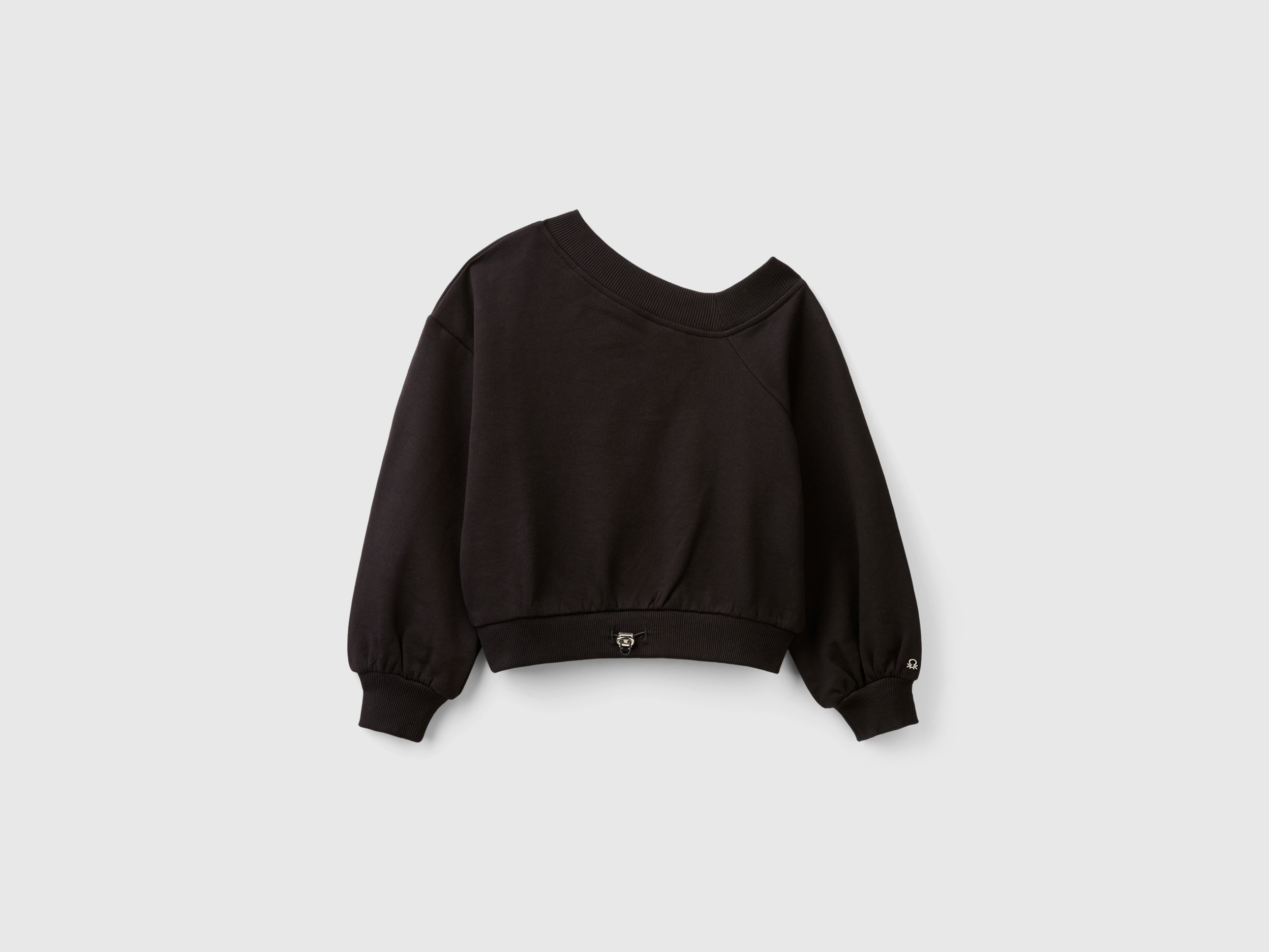 Sweatshirt à encolure asymétrique Sweatshirt à encolure asymétrique