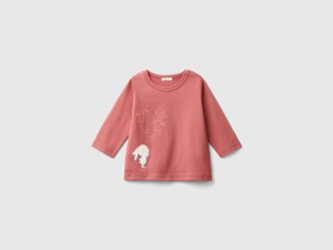T-shirt en coton biologique avec imprimé T-shirt en coton biologique avec imprimé