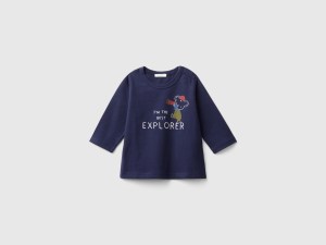 T-shirt en coton biologique avec imprimé T-shirt en coton biologique avec imprimé