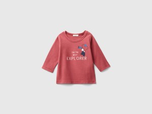 T-shirt en coton biologique avec imprimé T-shirt en coton biologique avec imprimé