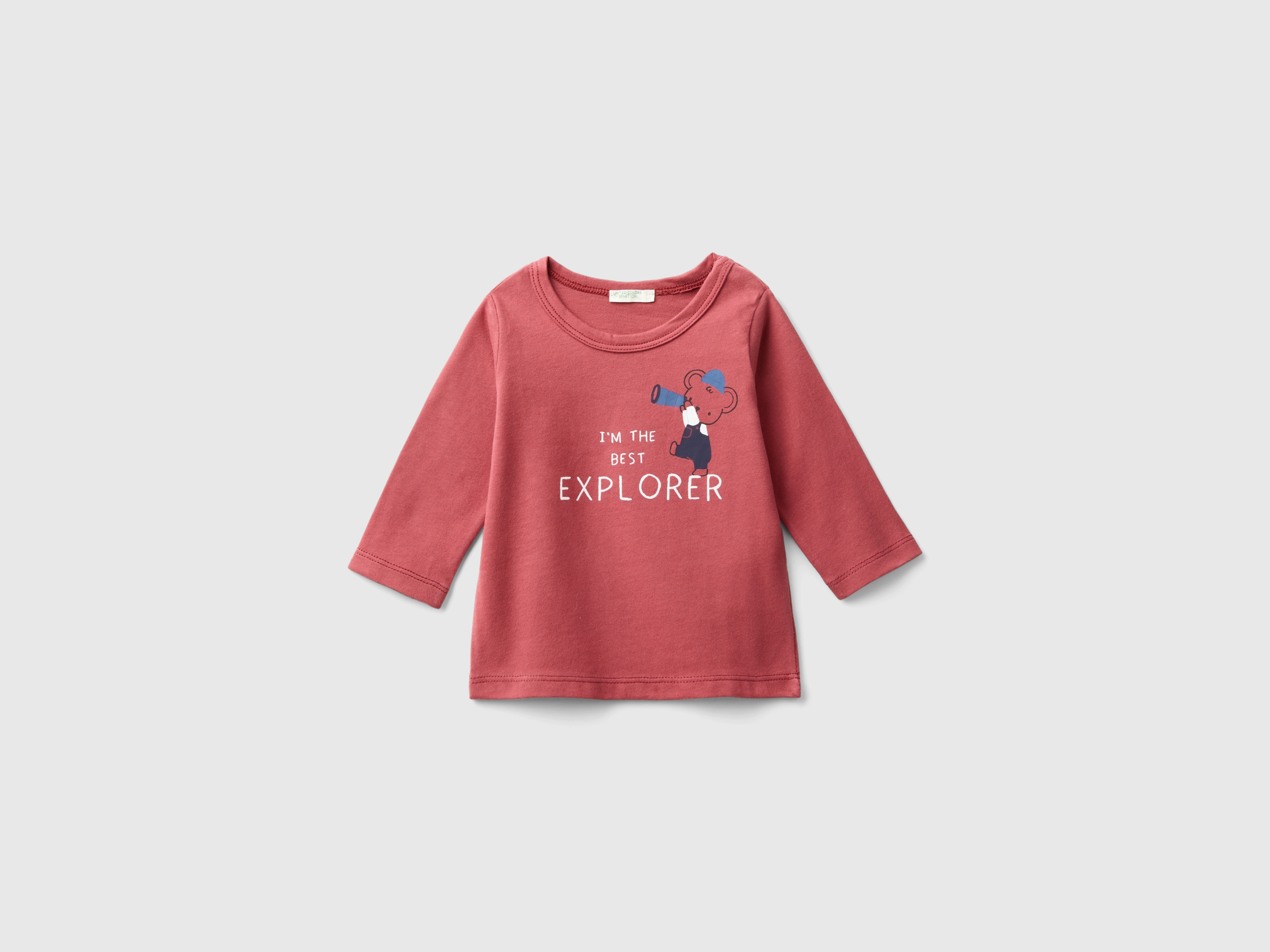 T-shirt en coton biologique avec imprimé T-shirt en coton biologique avec imprimé