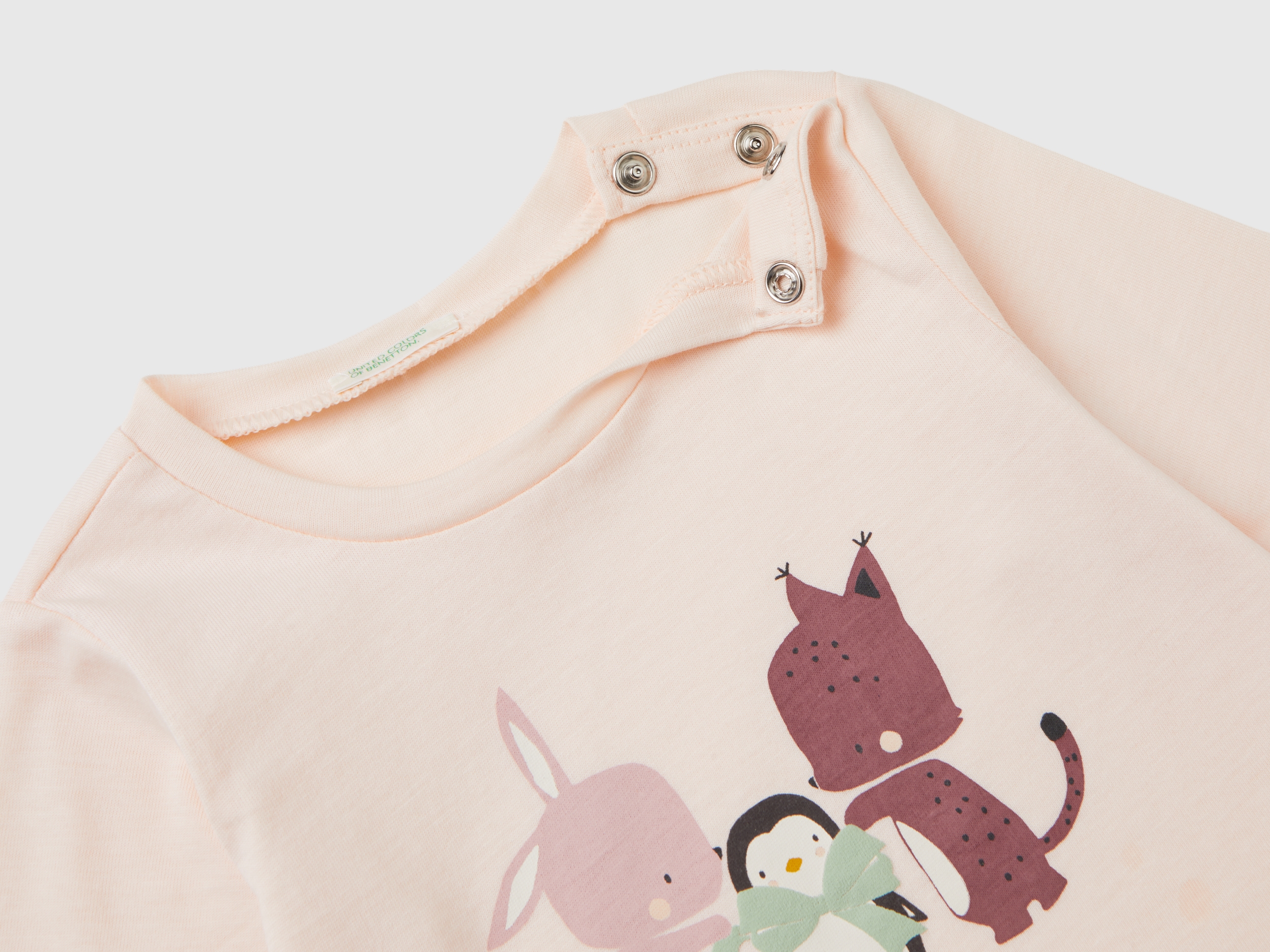 T-shirt manches longues imprimé gonflant – Image 3
