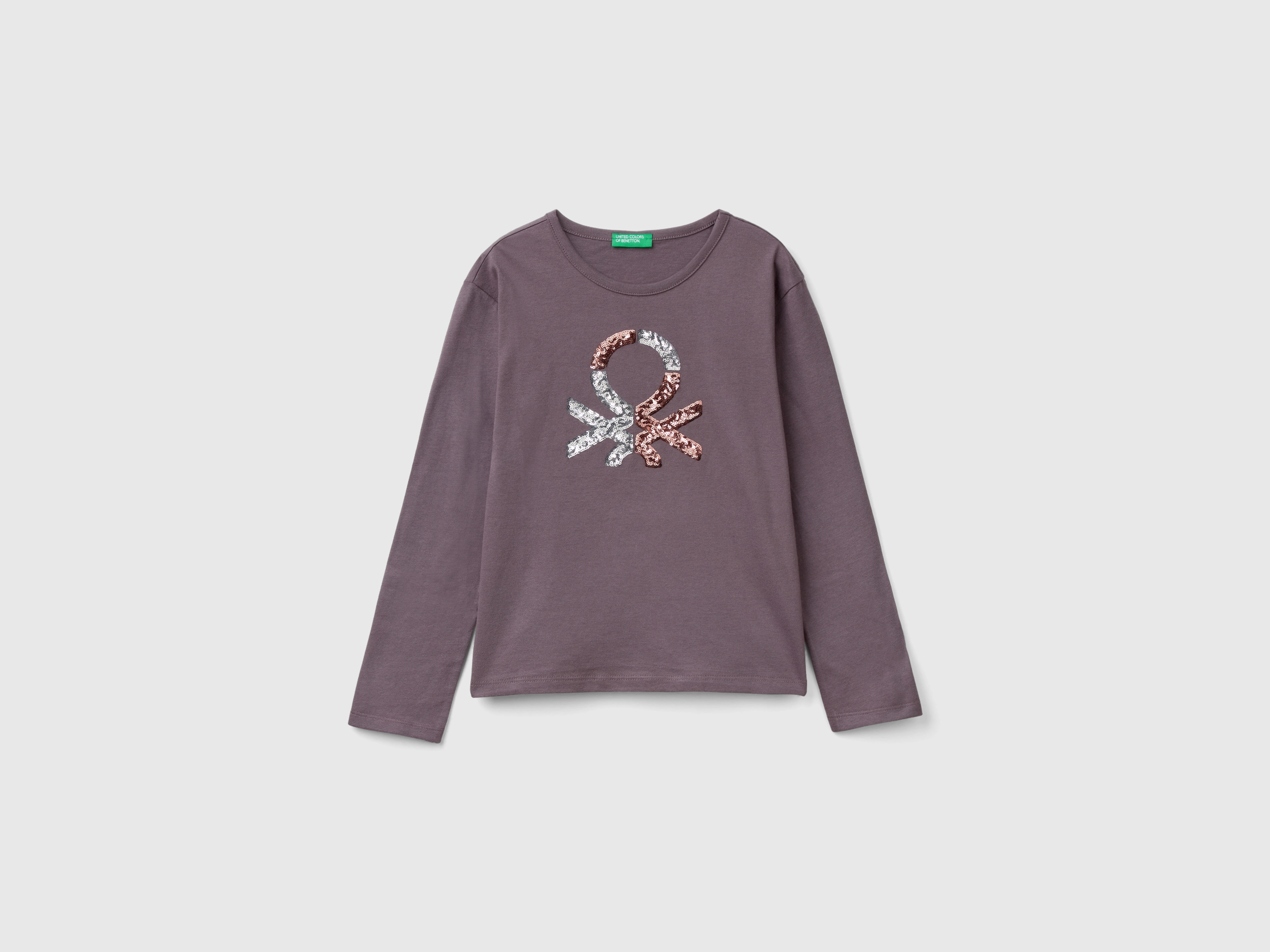 T-shirt chaud en coton biologique avec sequins T-shirt chaud en coton biologique avec sequins