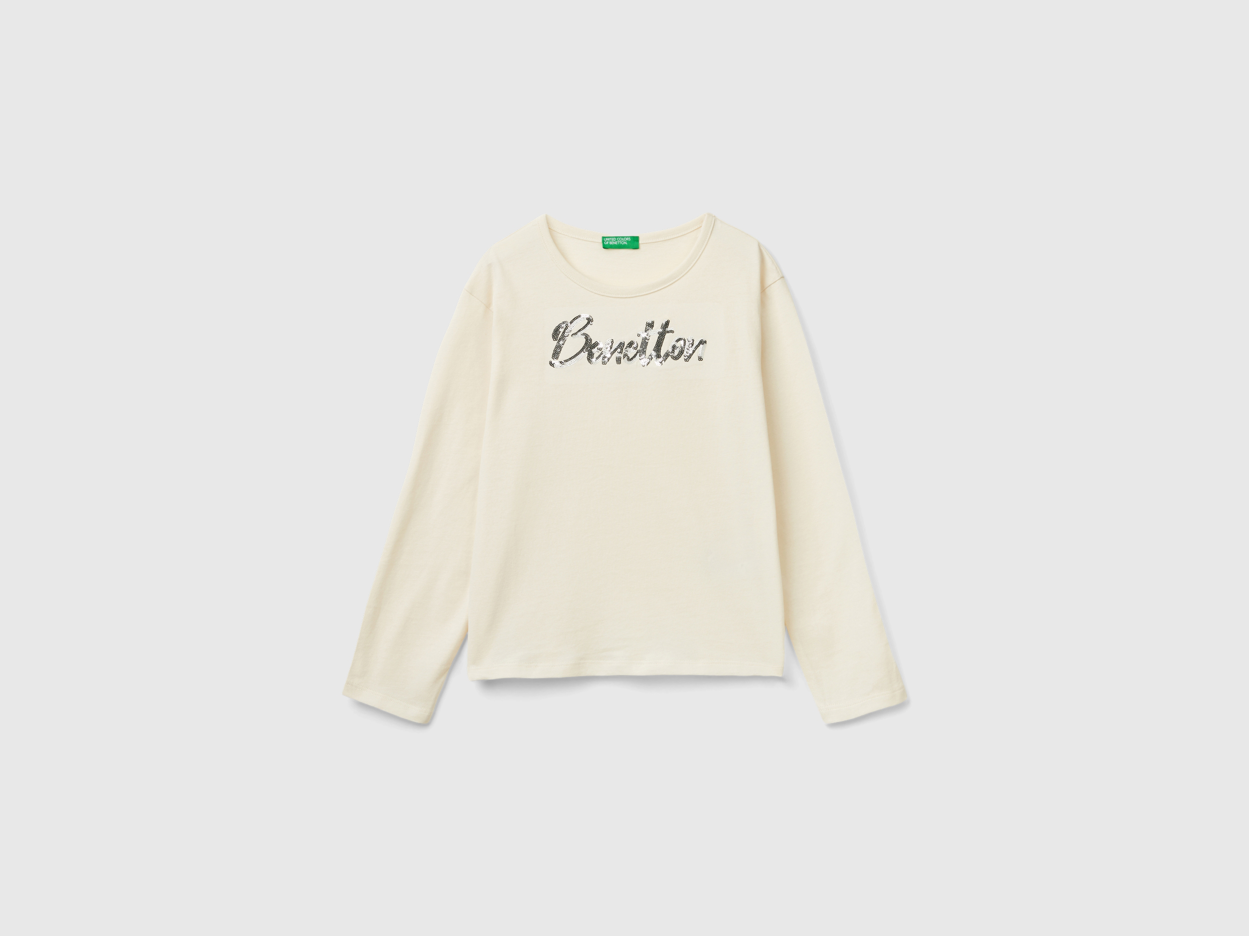 T-shirt chaud en coton biologique avec sequins T-shirt chaud en coton biologique avec sequins