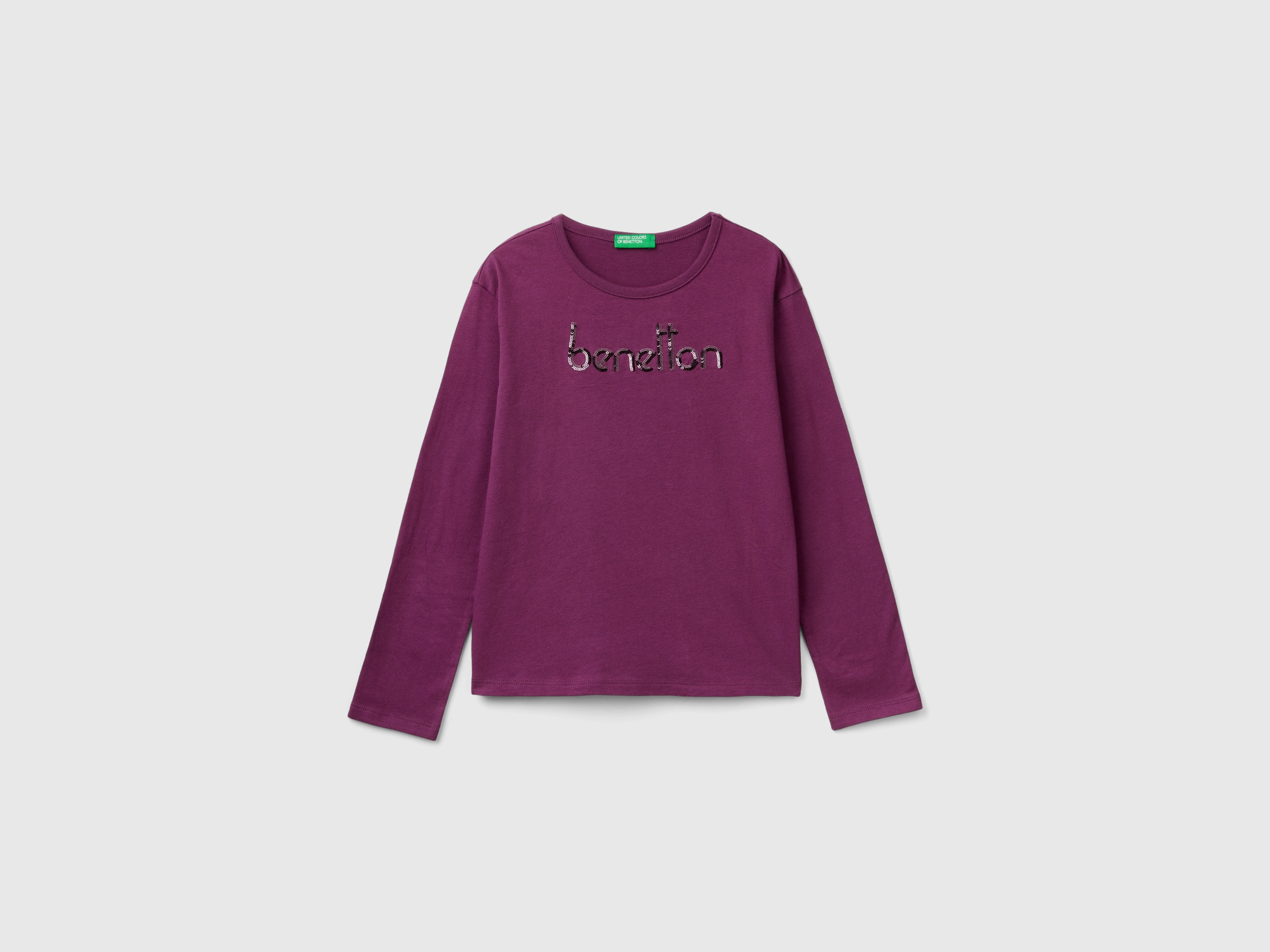 T-shirt chaud en coton biologique avec sequins T-shirt chaud en coton biologique avec sequins