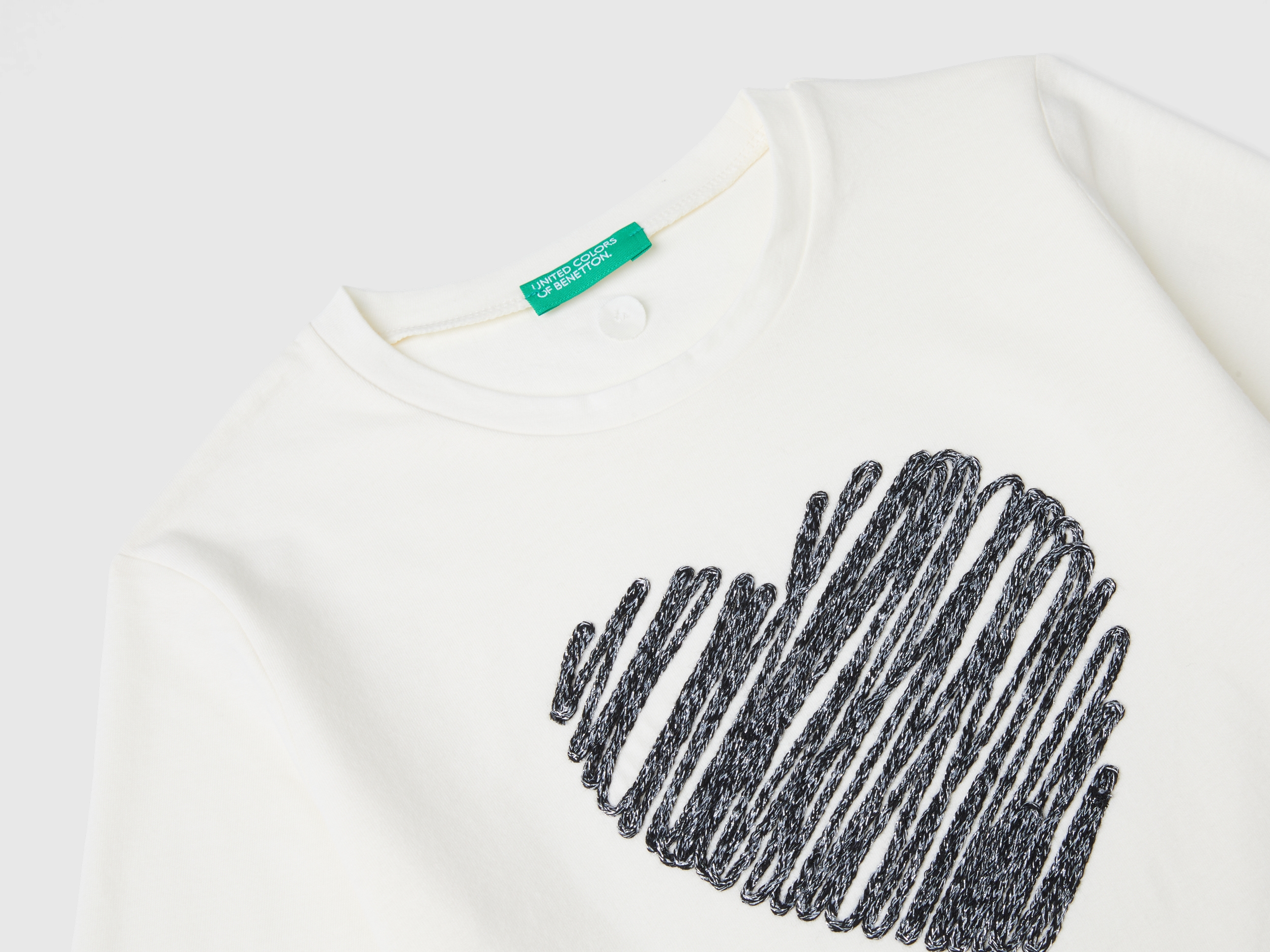 T-shirt manches longues brodé – Image 3