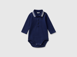 Body polo en coton biologique Body polo en coton biologique