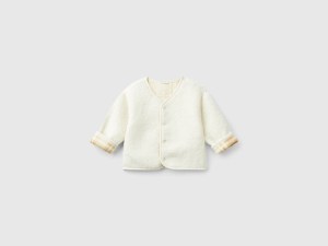 Sweat-shirt réversible avec bouton Sweat-shirt réversible avec bouton