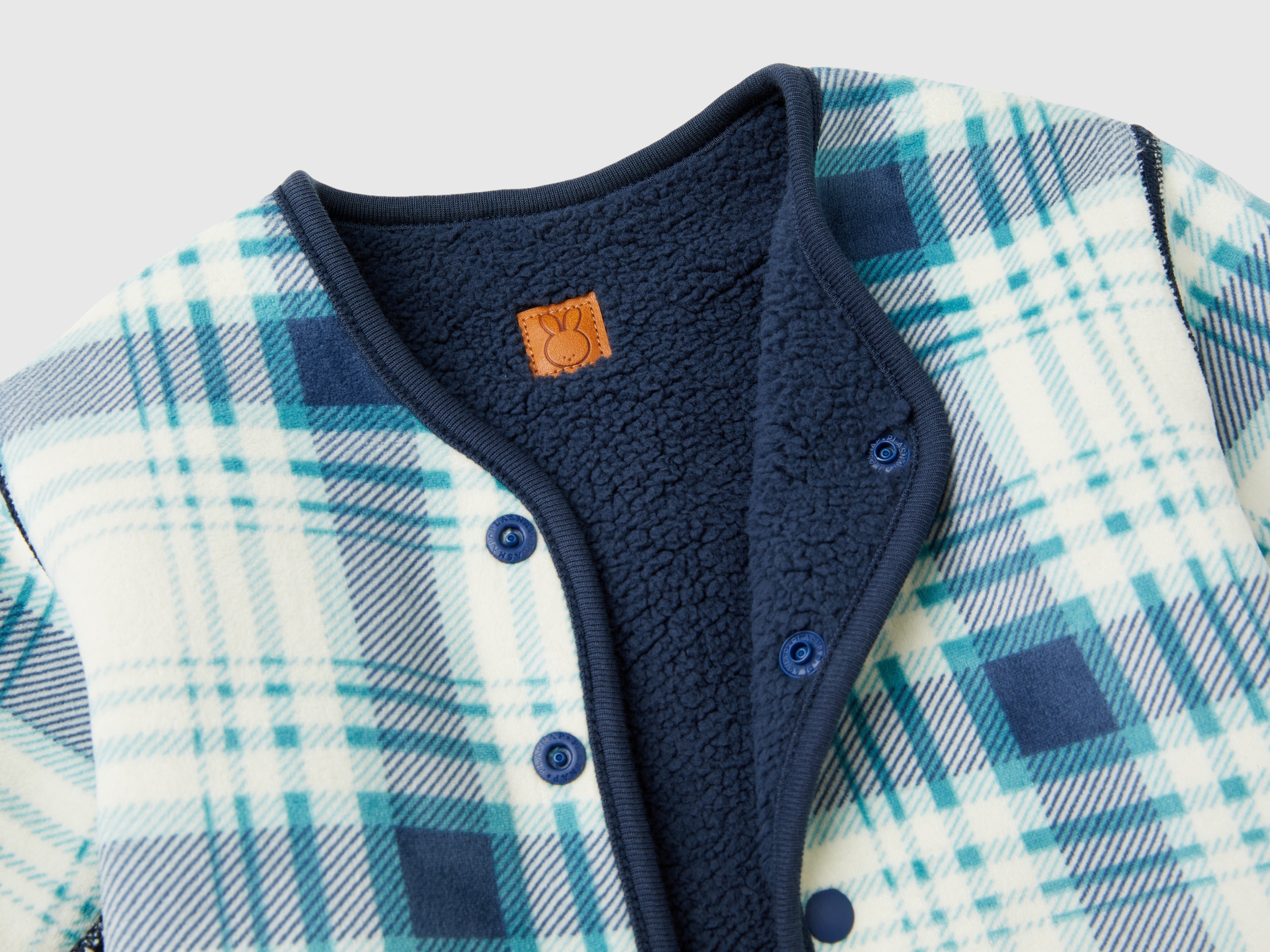 Sweat-shirt réversible avec bouton – Image 3