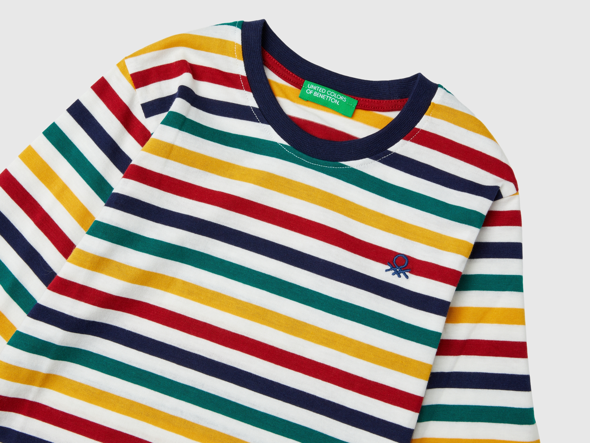 T-shirt rayé 100 % coton – Image 3