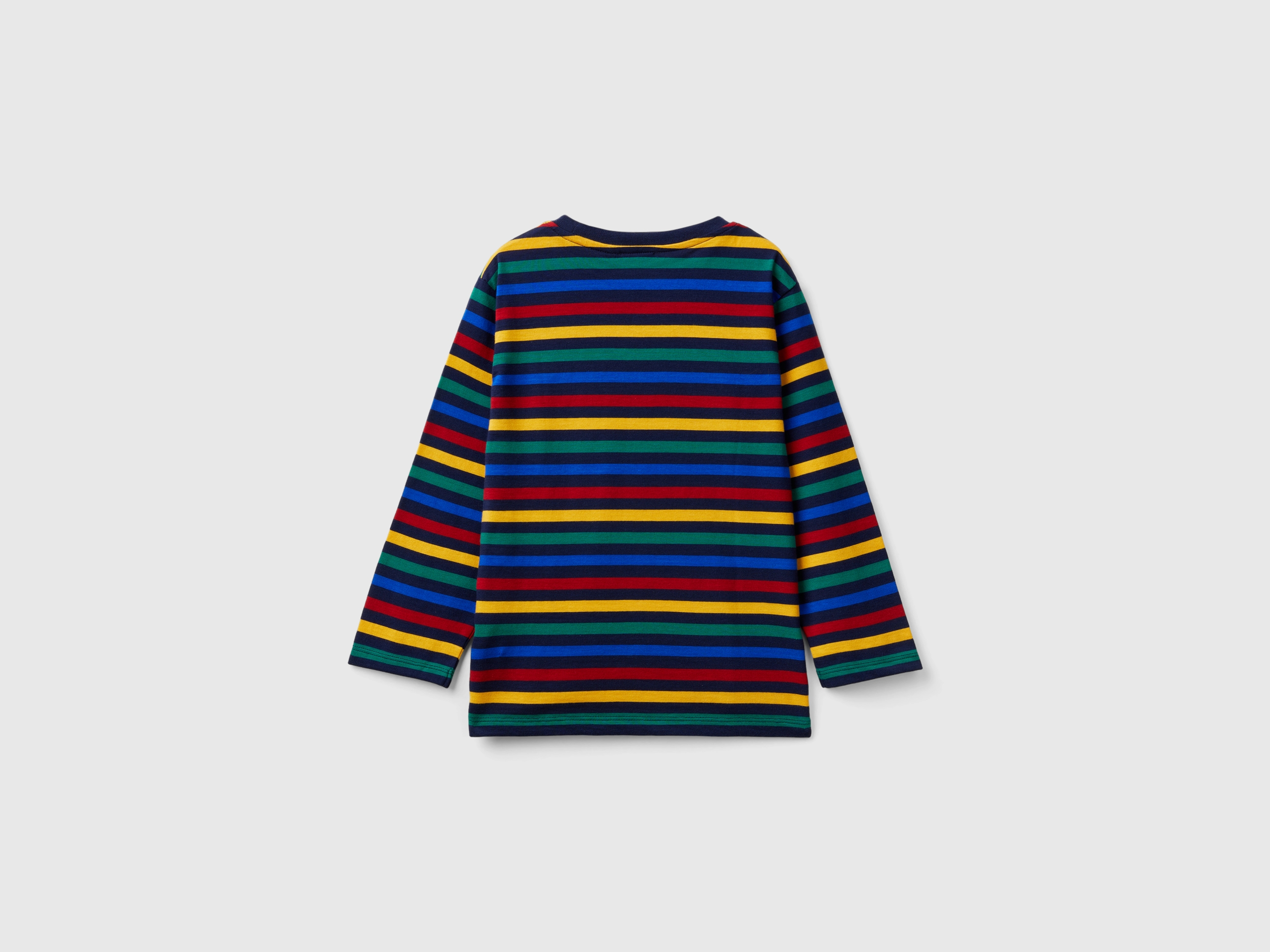 T-shirt rayé 100 % coton – Image 2