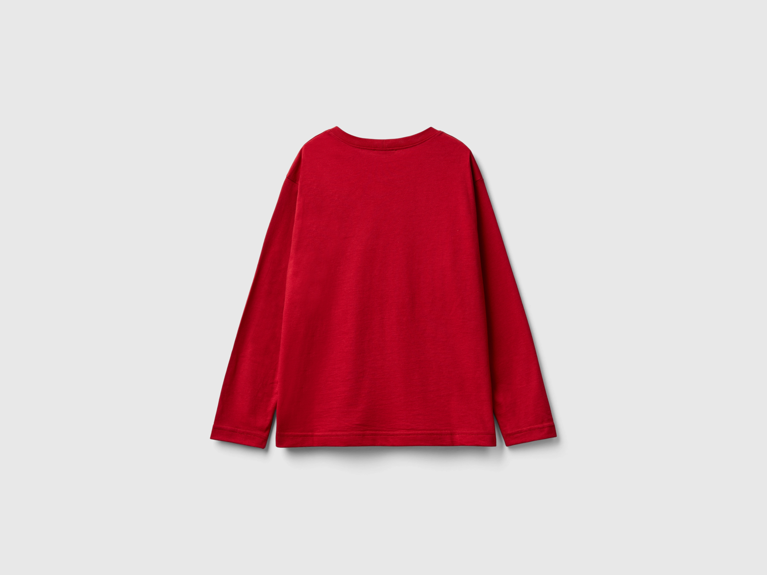 T-shirt col rond en jersey 100 % coton – Image 2