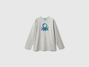 T-shirt manches longues 100% coton T-shirt manches longues 100% coton