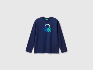 T-shirt manches longues 100% coton T-shirt manches longues 100% coton