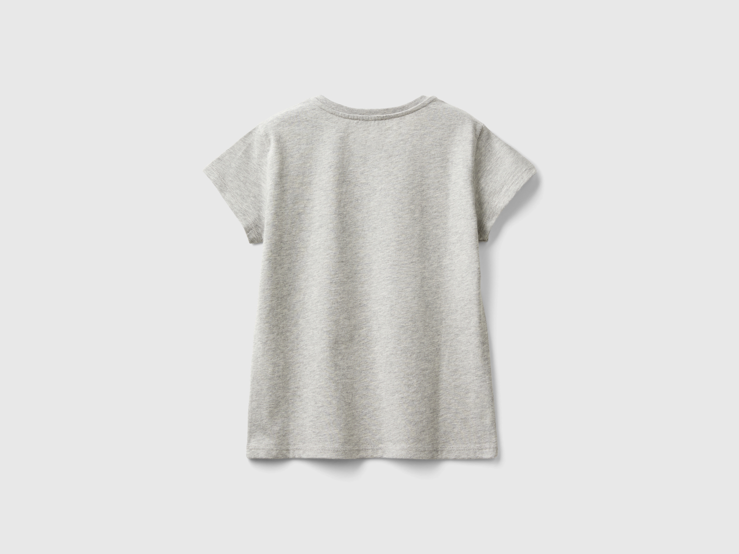 T-shirt en coton biologique avec logo pailleté – Image 2