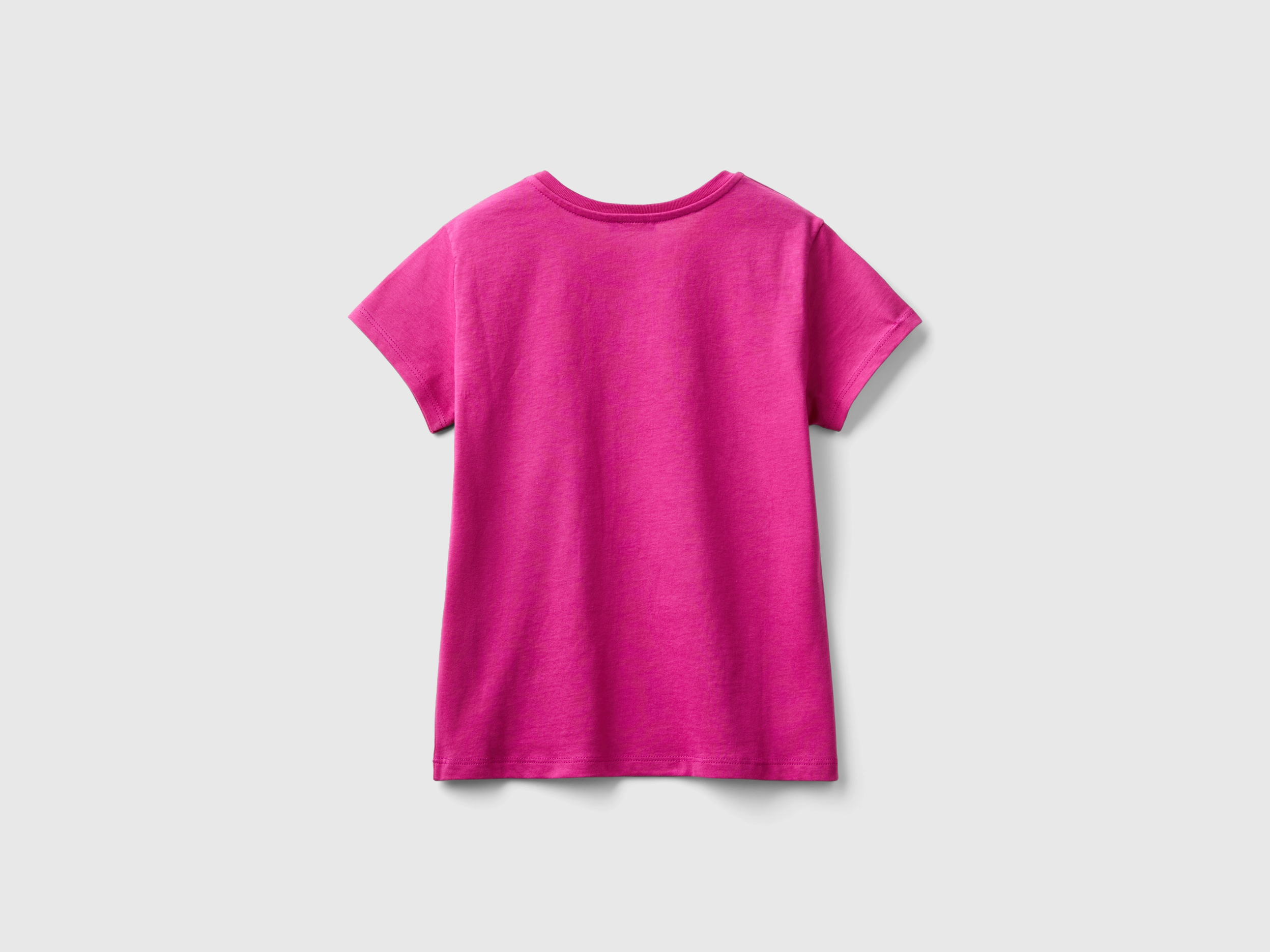 T-shirt en coton biologique avec logo pailleté – Image 2