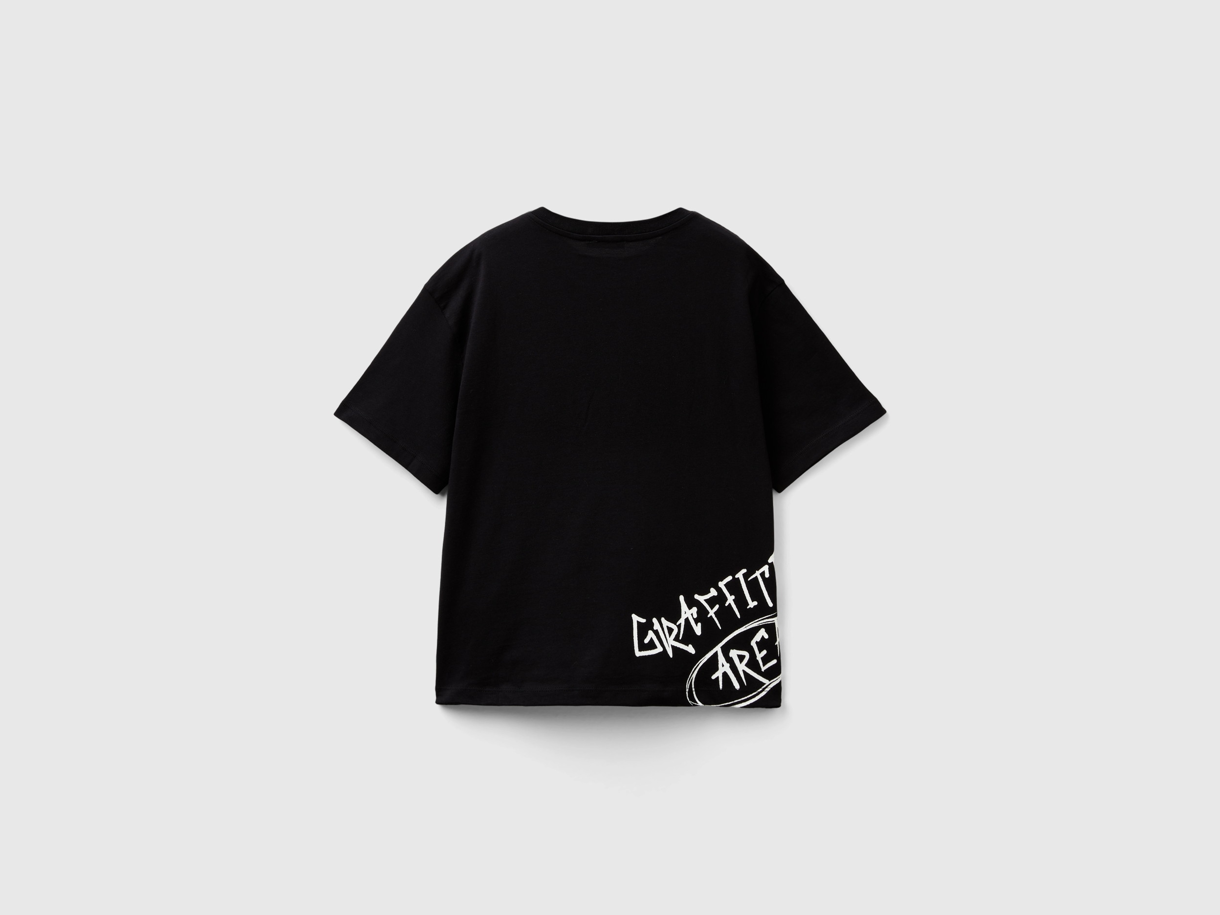 T-shirt avec imprimé graffiti – Image 2