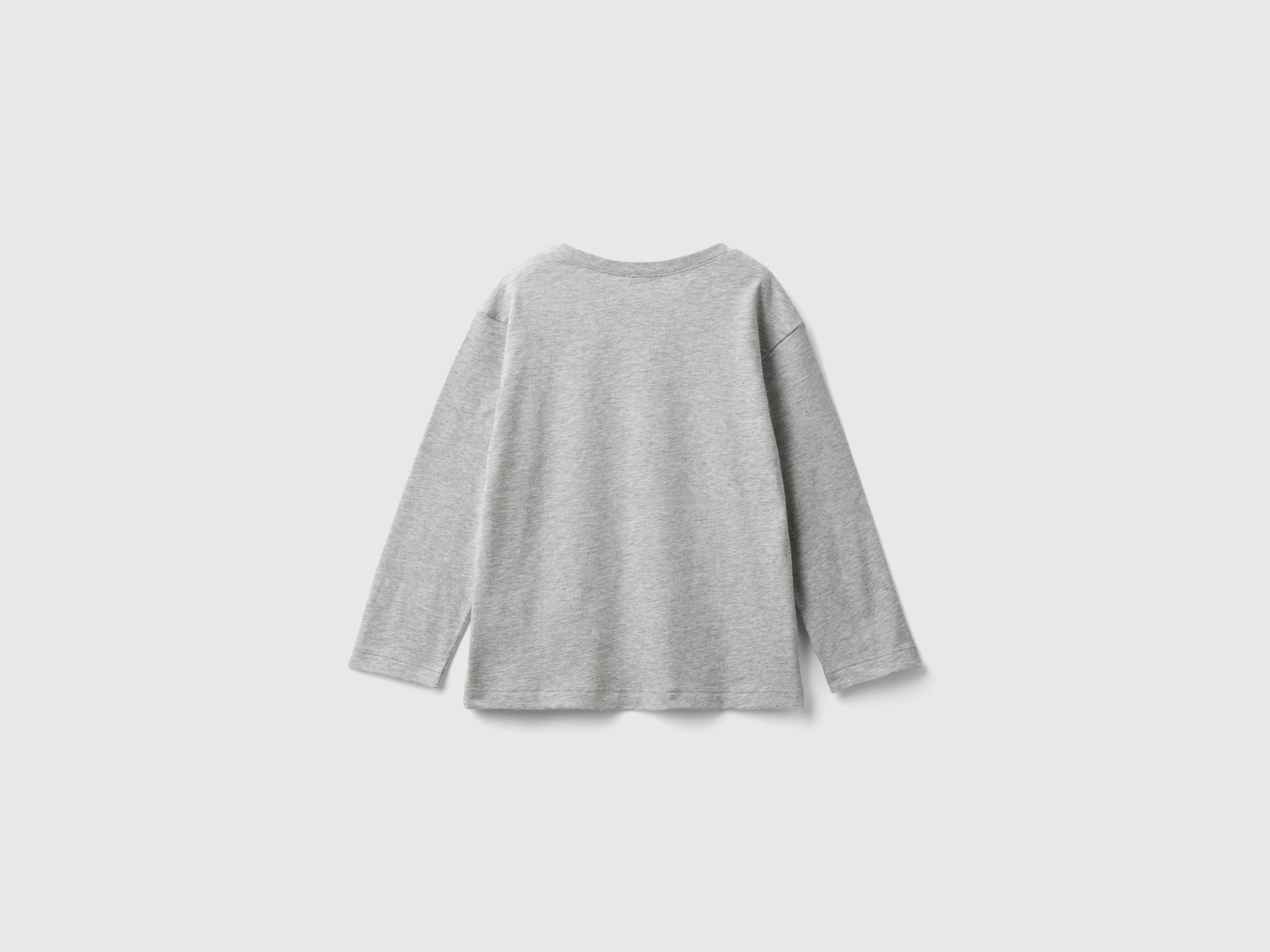 T-shirt à manches longues en coton biologique – Image 2