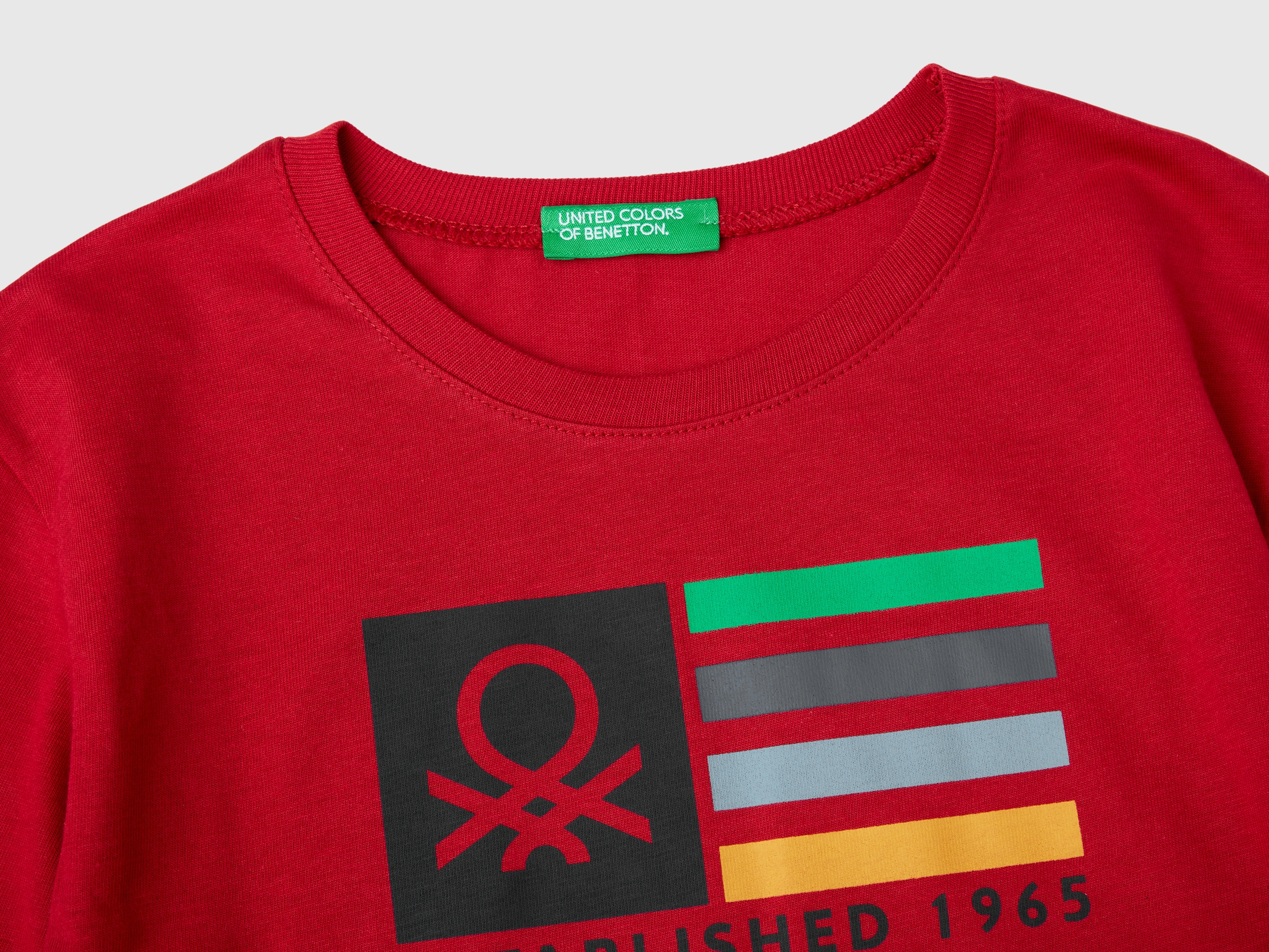 T-shirt à manches longues en coton biologique – Image 3
