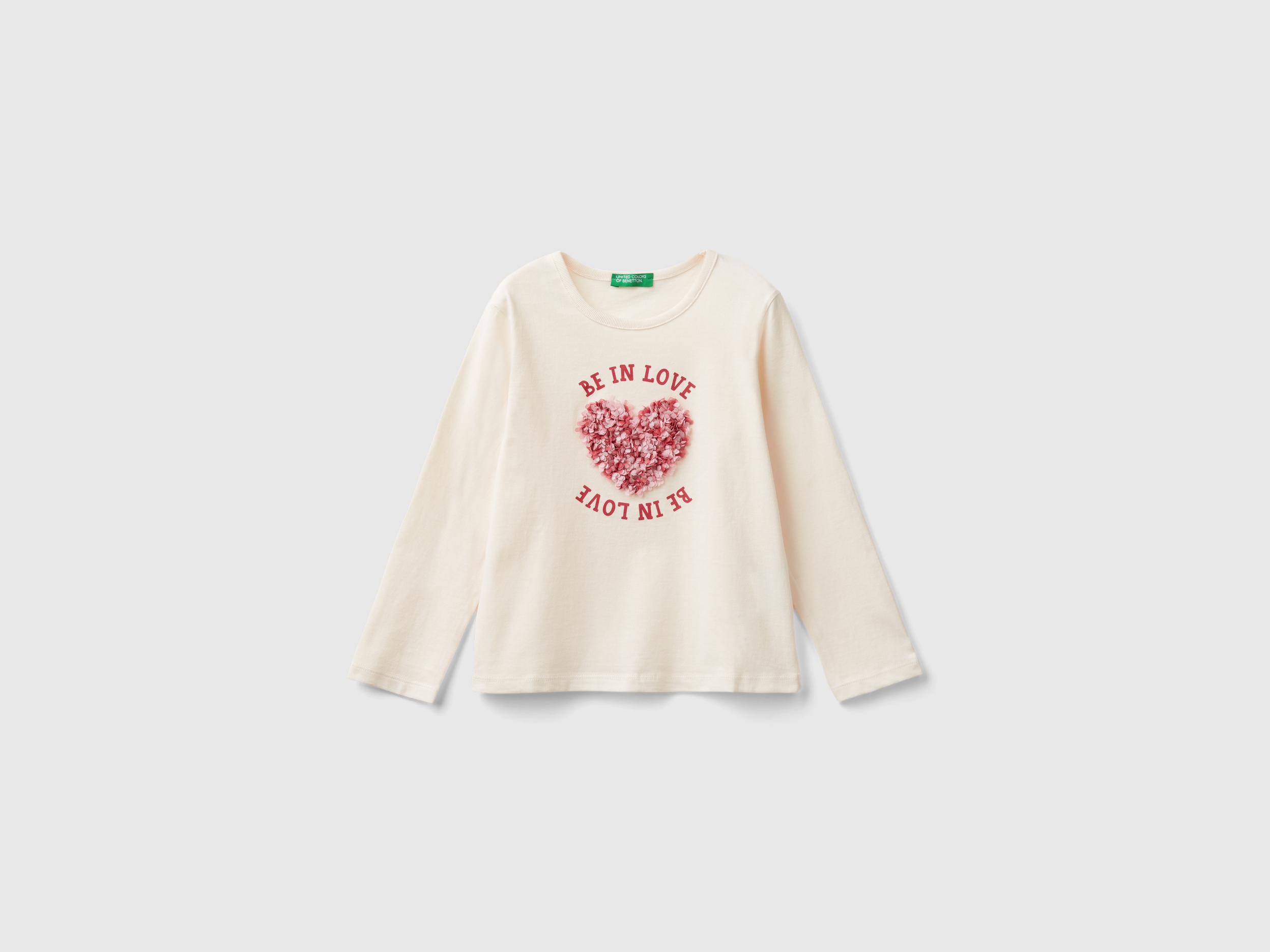 T-shirt avec appliqué effet pétale T-shirt avec appliqué effet pétale