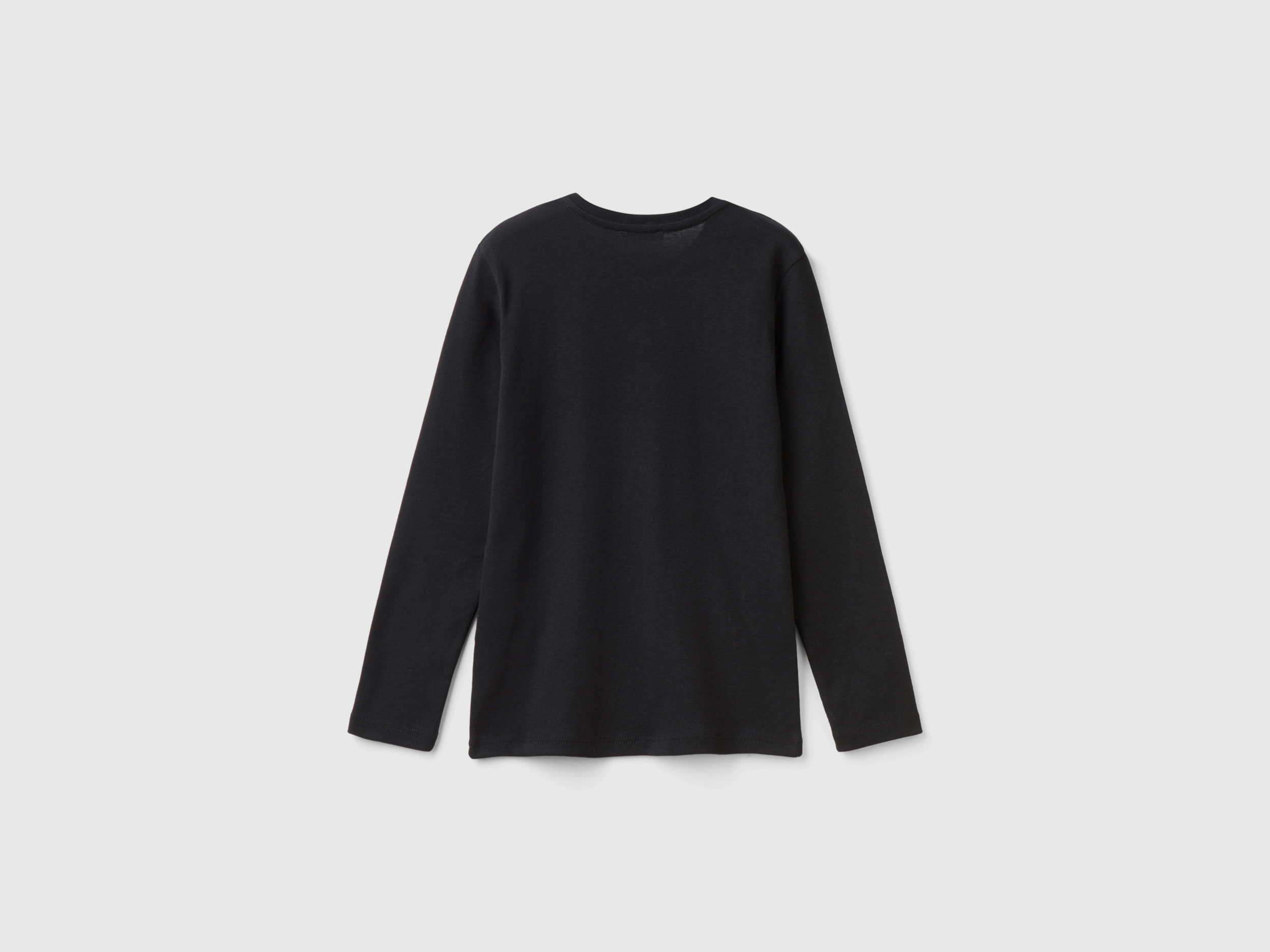 T-shirt à manches longues avec imprimé pailleté – Image 2