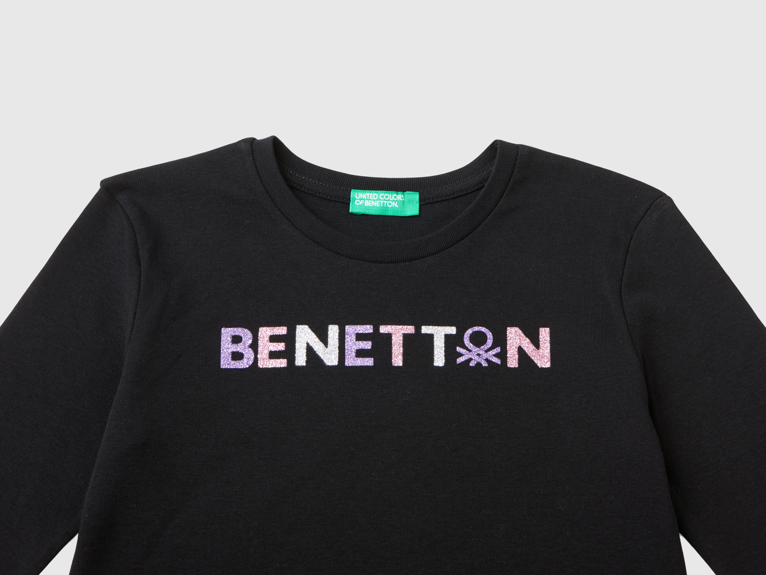 T-shirt à manches longues avec imprimé pailleté – Image 3