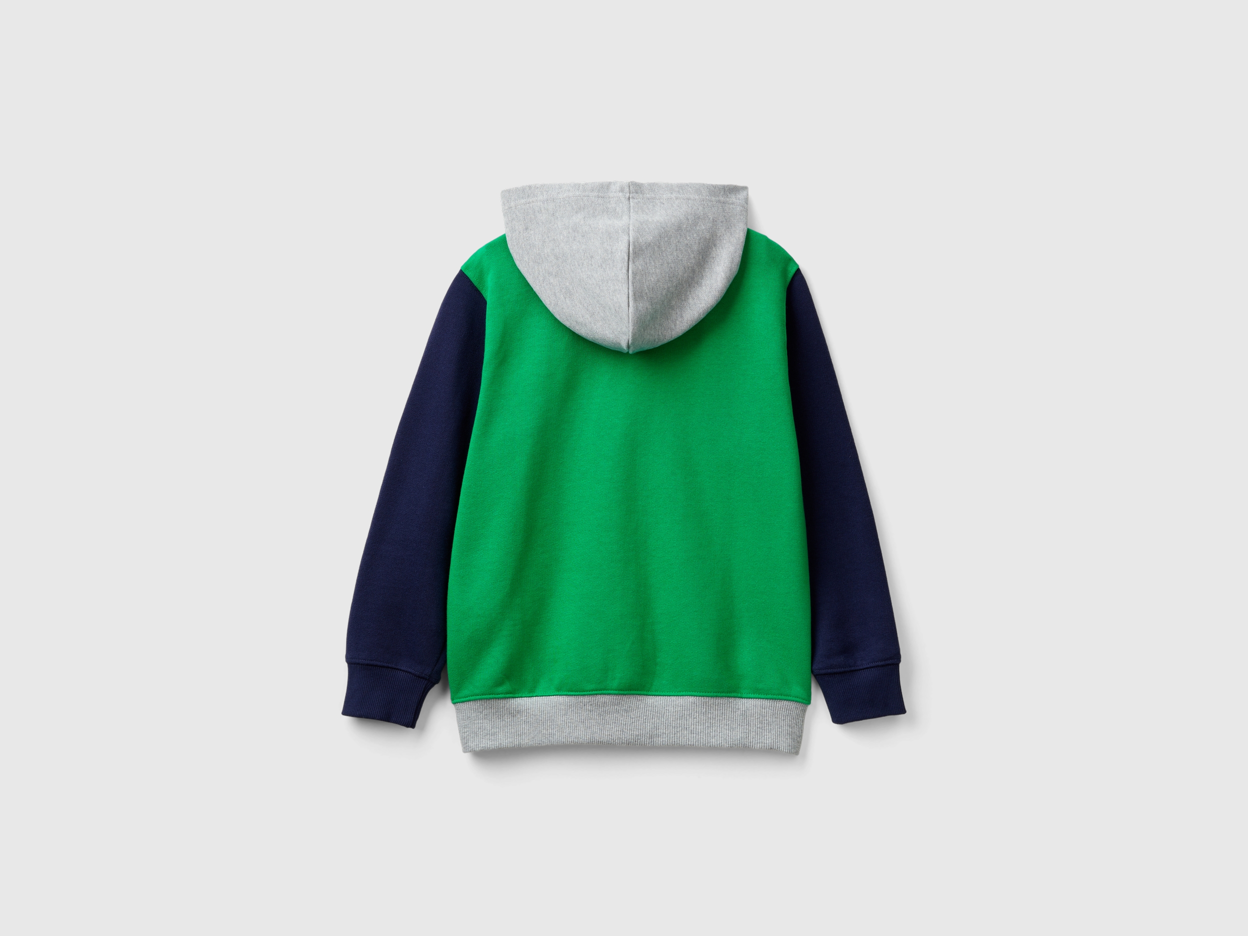 Sweat à capuche zippé avec logo brodé – Image 2