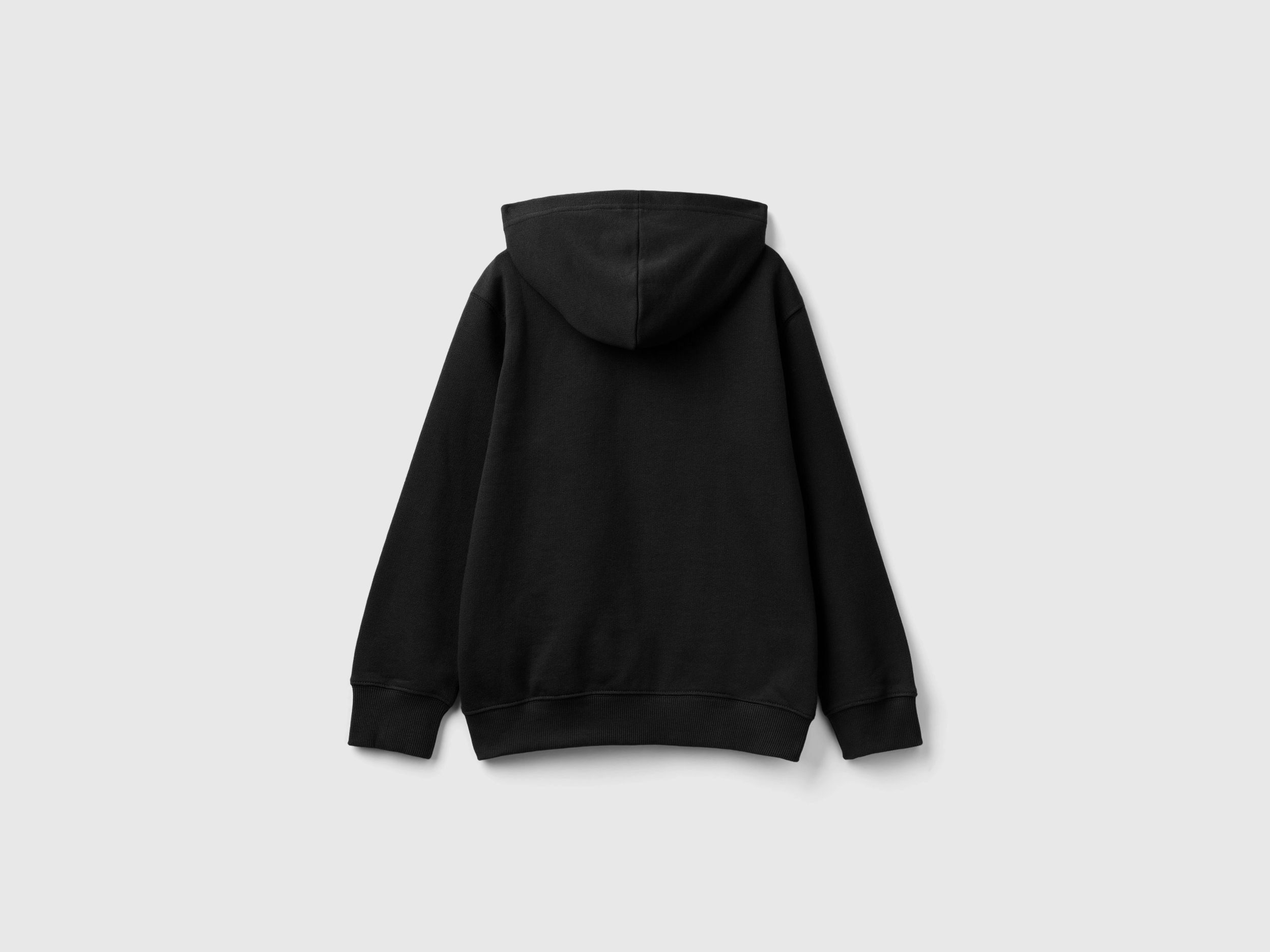 Sweat à capuche zippé avec logo brodé – Image 2