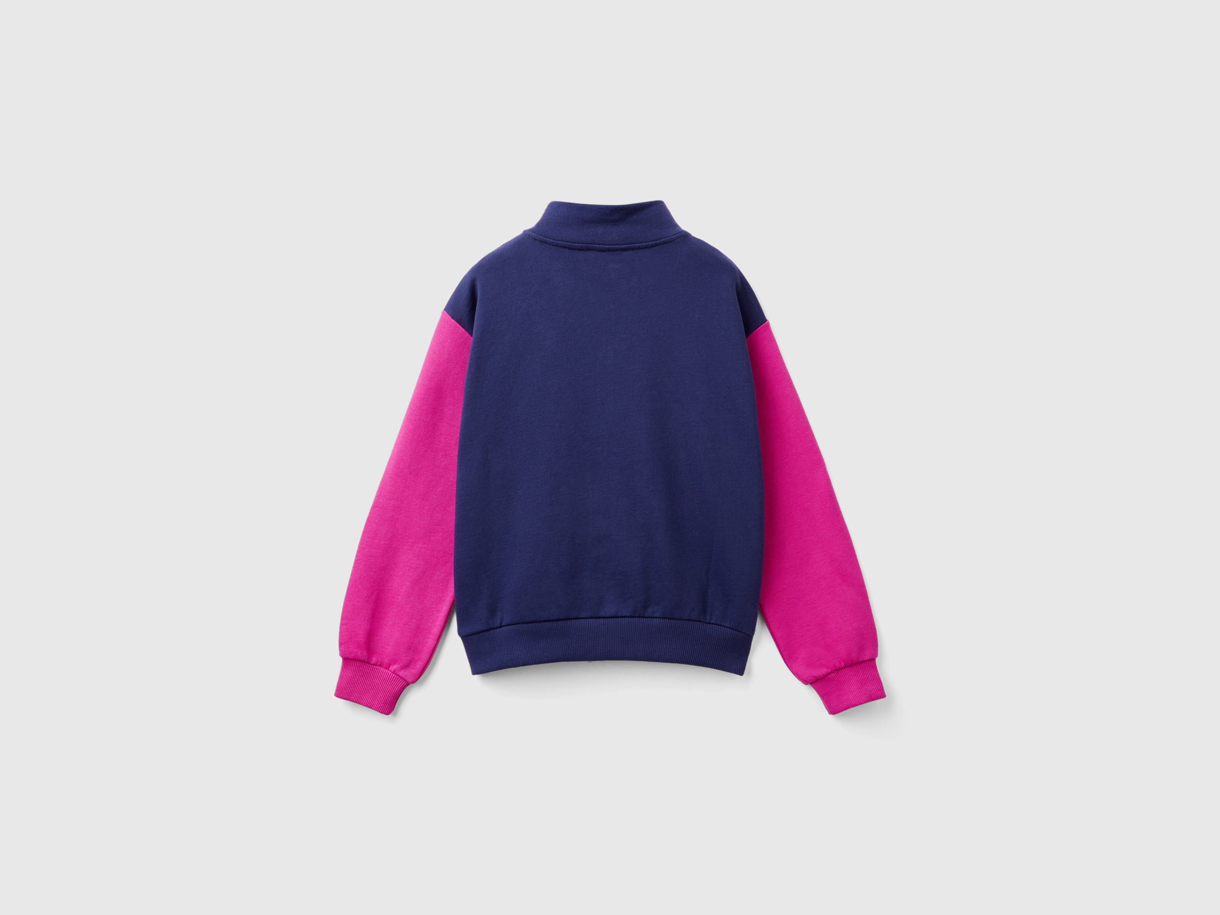 Sweatshirt zippé à col montant – Image 2