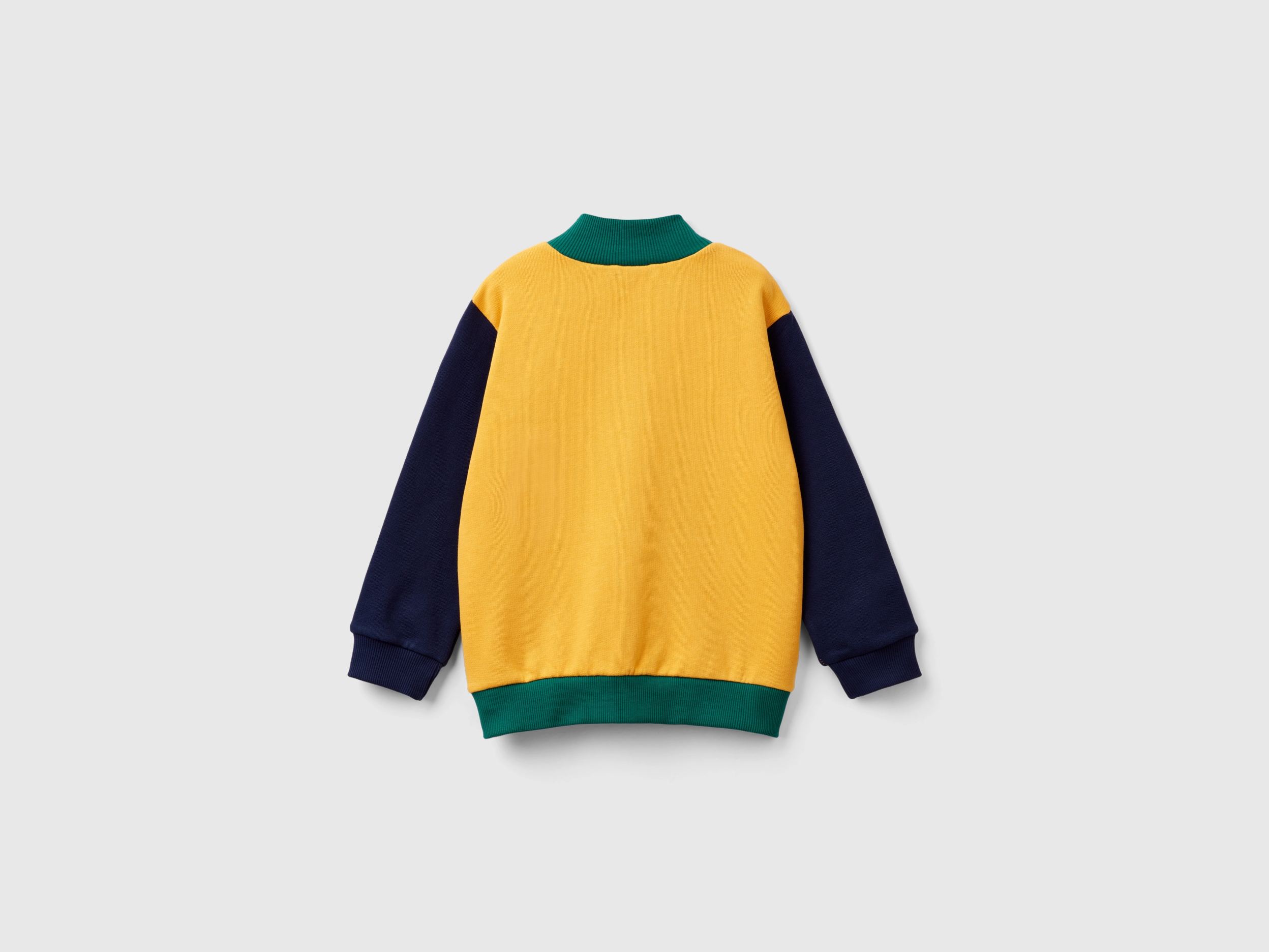 Sweatshirt zippé en coton biologique – Image 2
