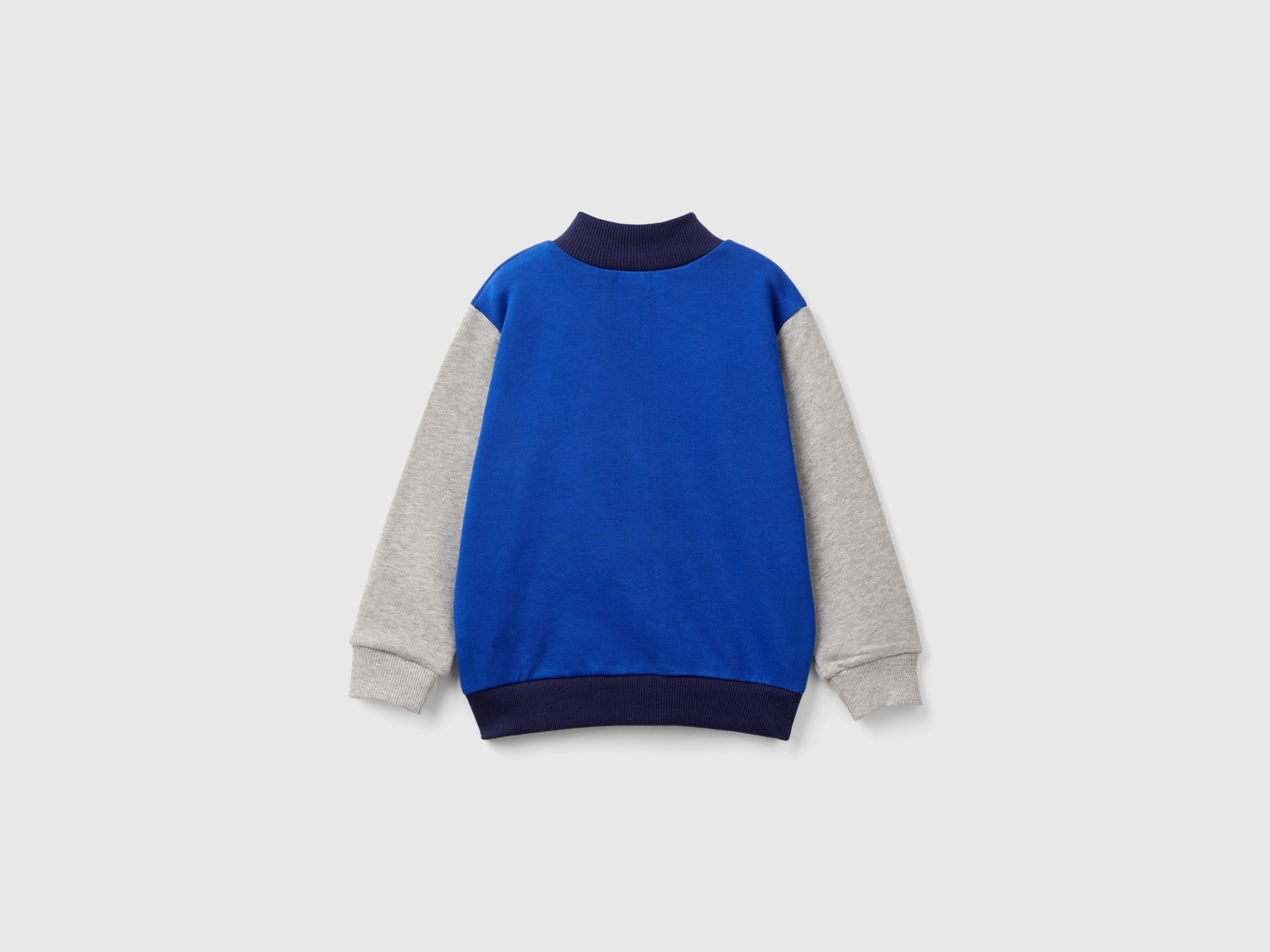 Sweatshirt zippé en coton biologique – Image 2