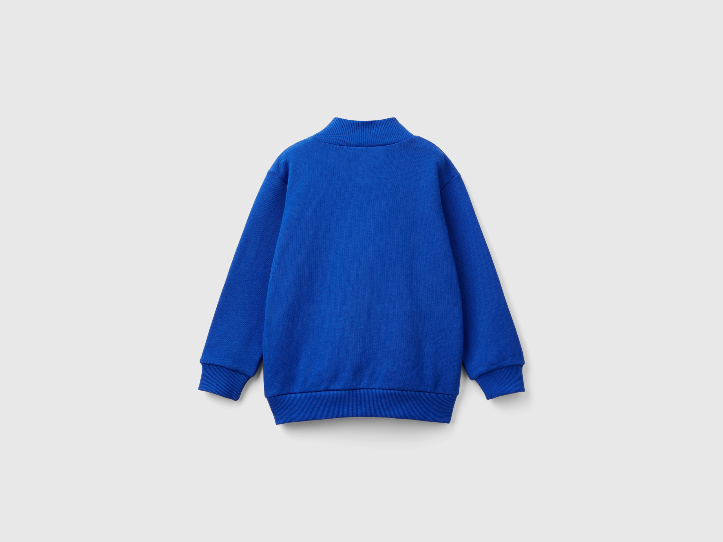 Sweatshirt zippé en coton biologique – Image 2