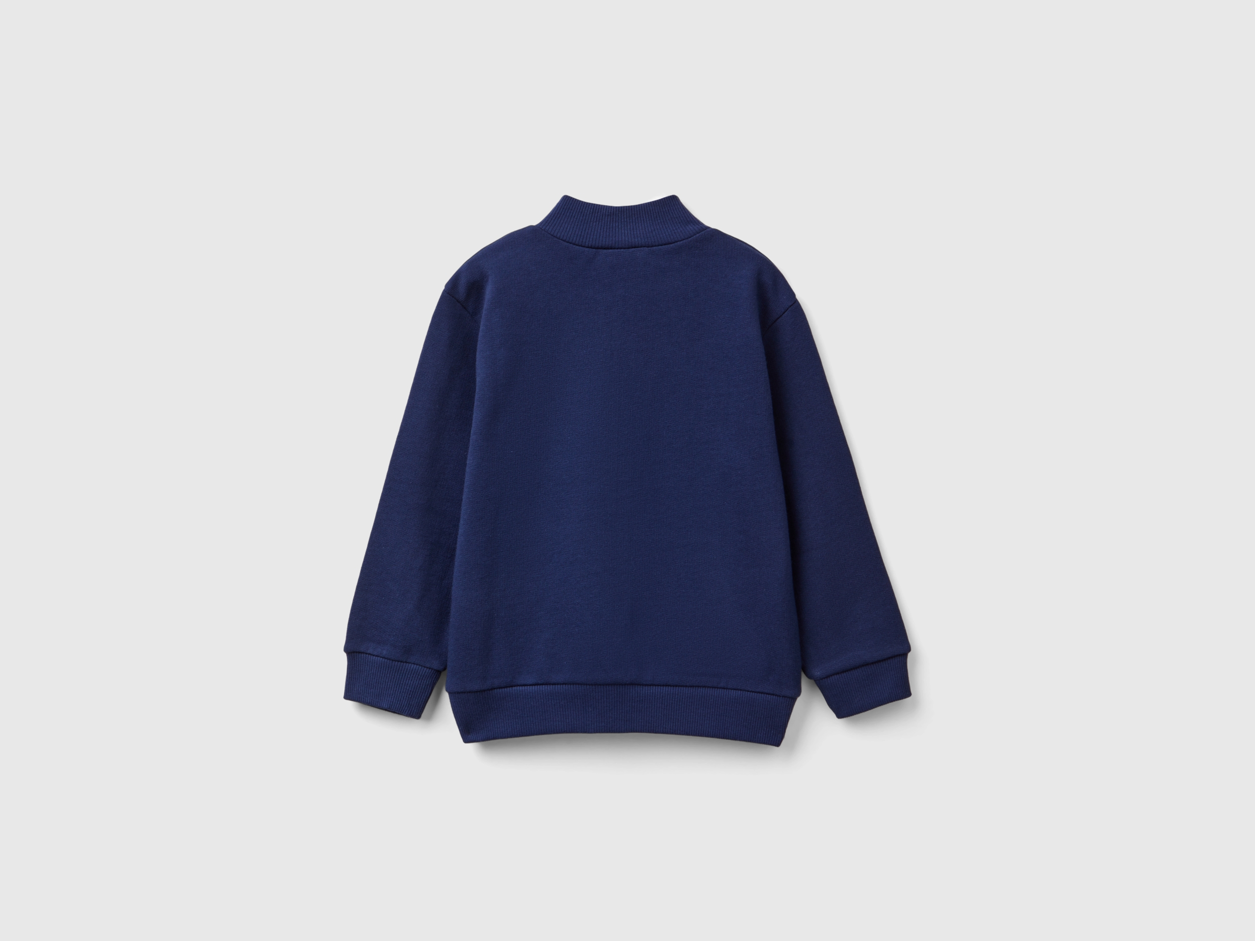 Sweatshirt zippé en coton biologique – Image 2