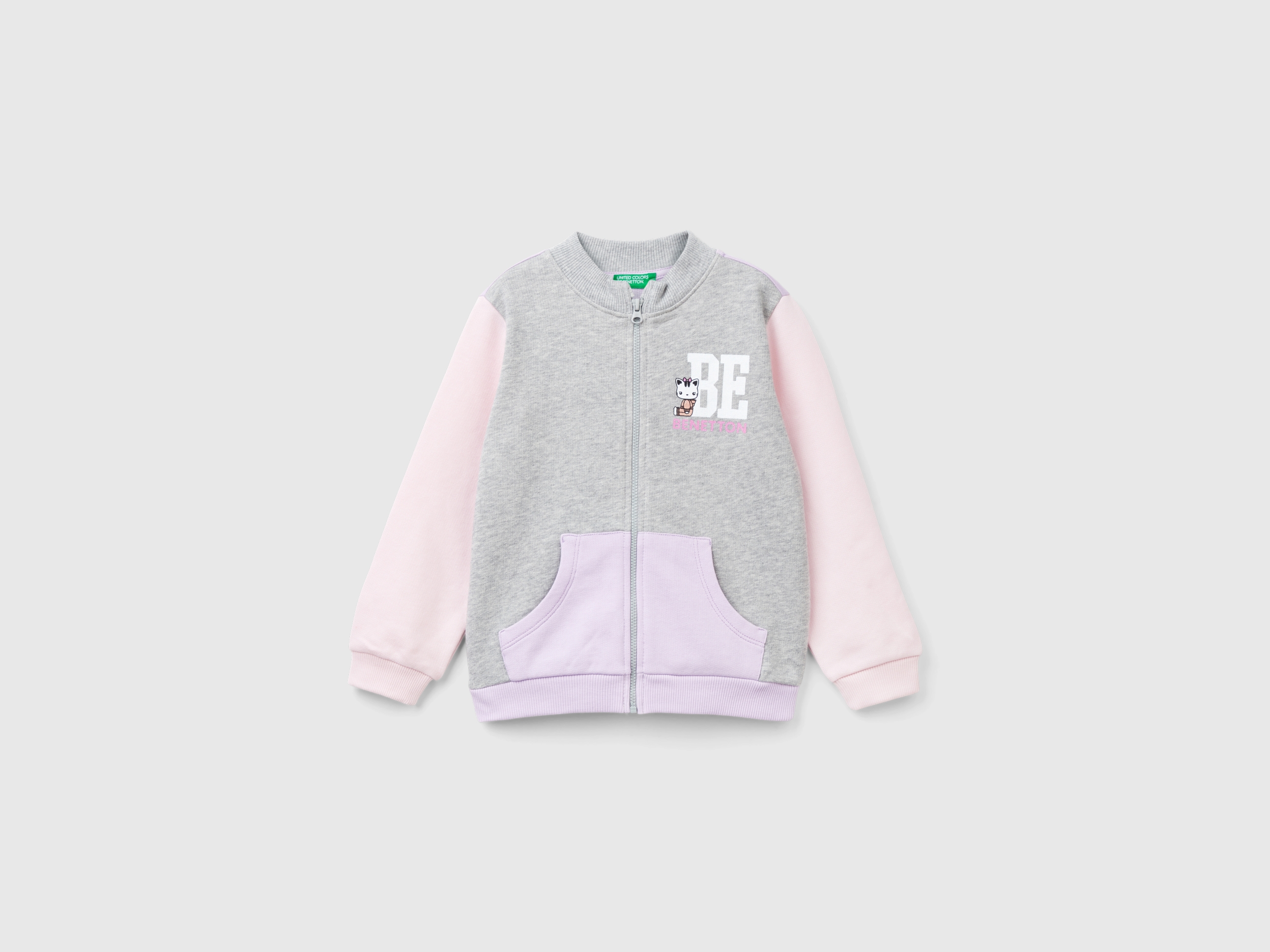 Sweat zippé en coton biologique Sweat zippé en coton biologique