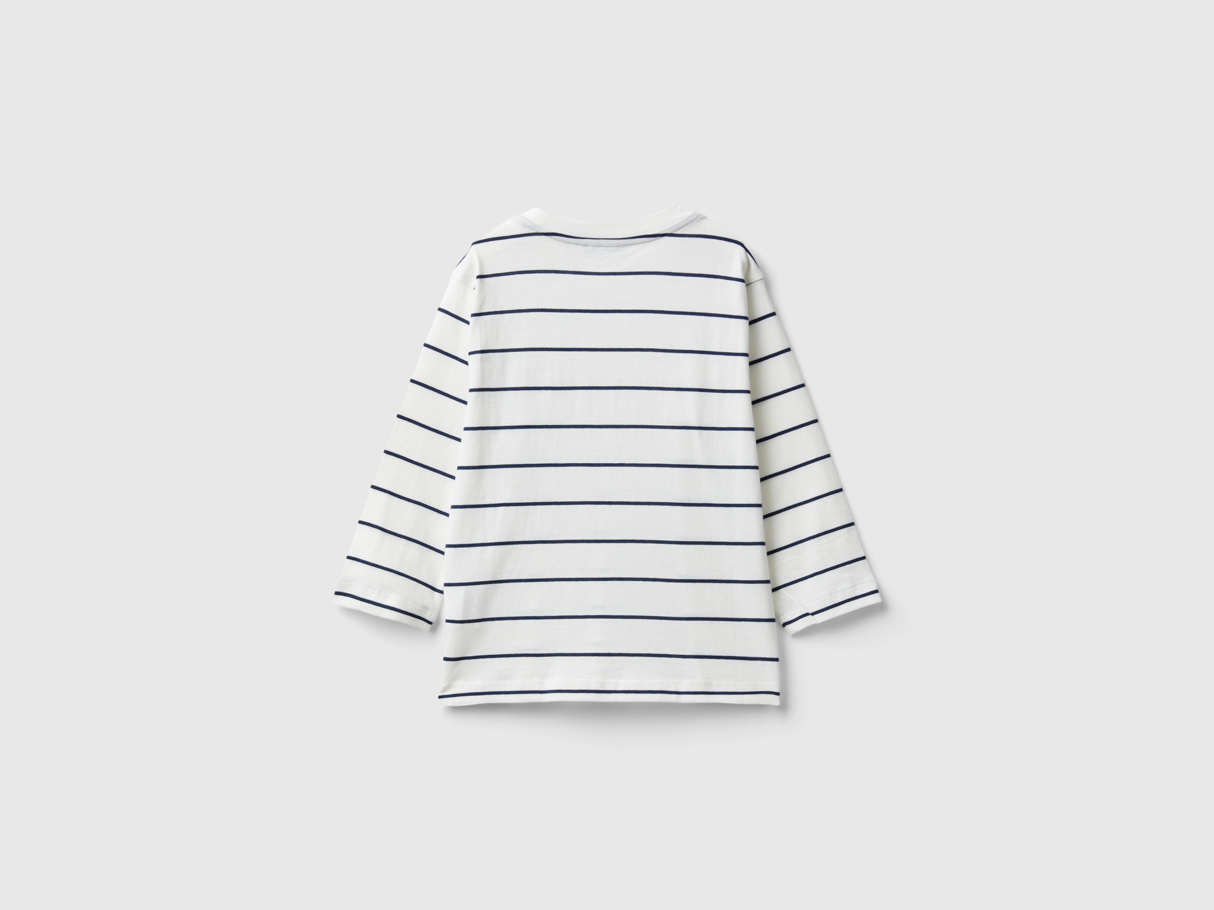 T-shirt rayé avec applique – Image 2