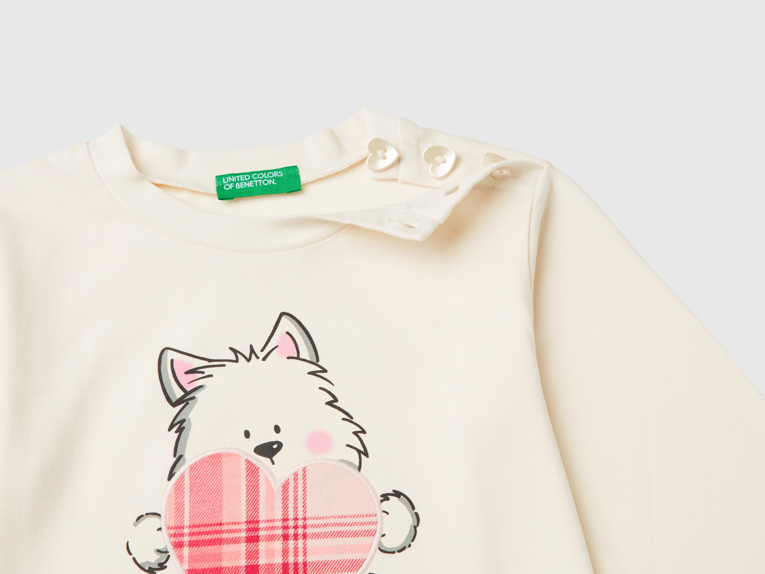 T-shirt en coton stretch avec imprimé. – Image 3
