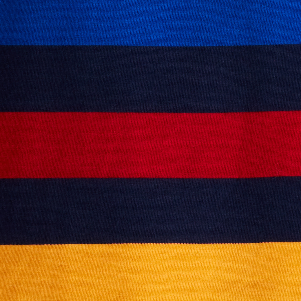 Polo rugby rayé multicolore – Image 4