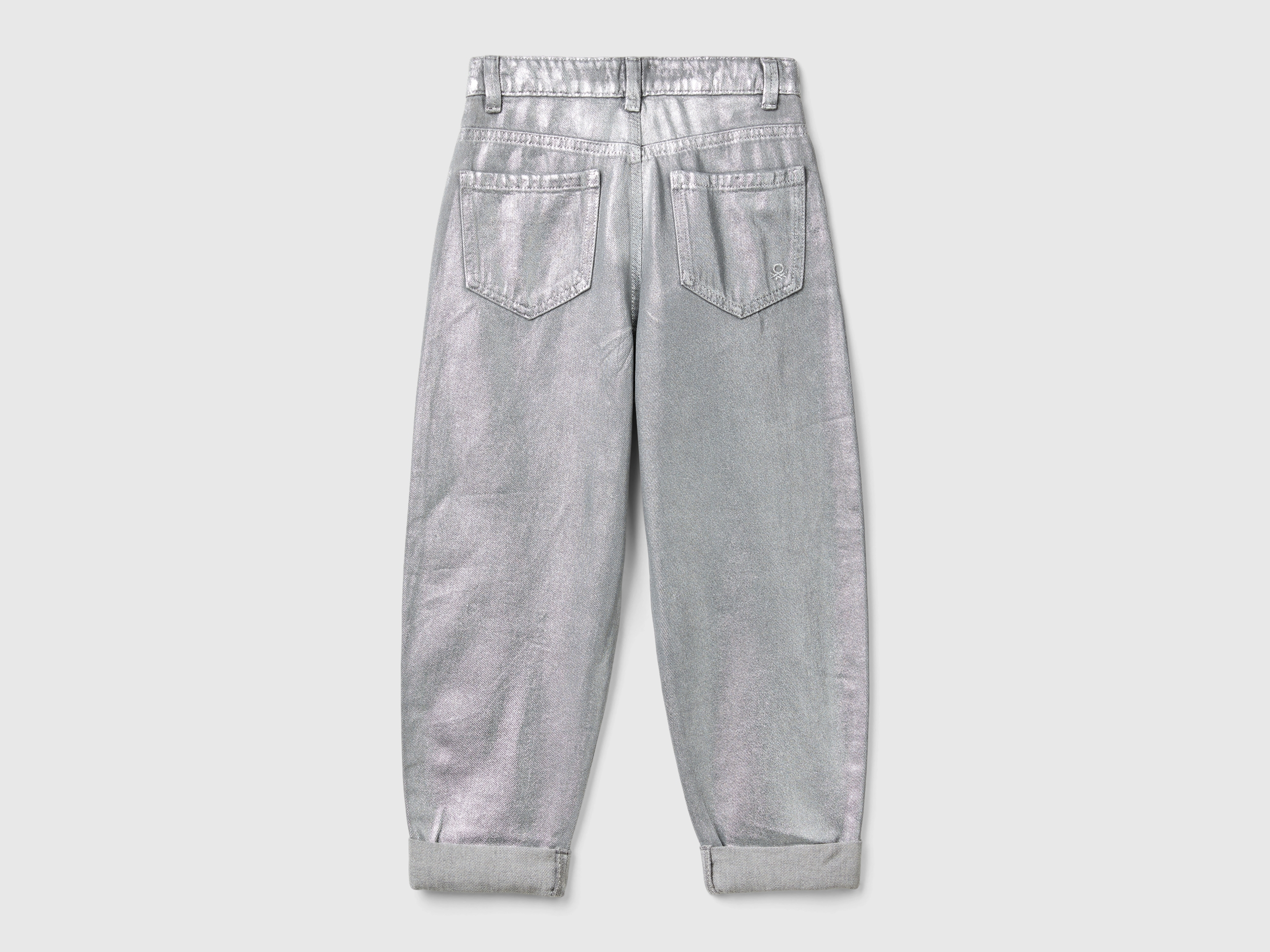 Pantalon coupe courbe avec détail logo. – Image 2