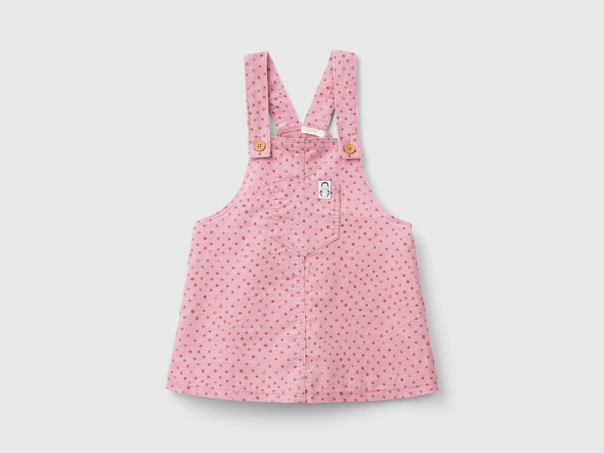 Robe à bretelles boutonnée avec poches Robe à bretelles boutonnée avec poches