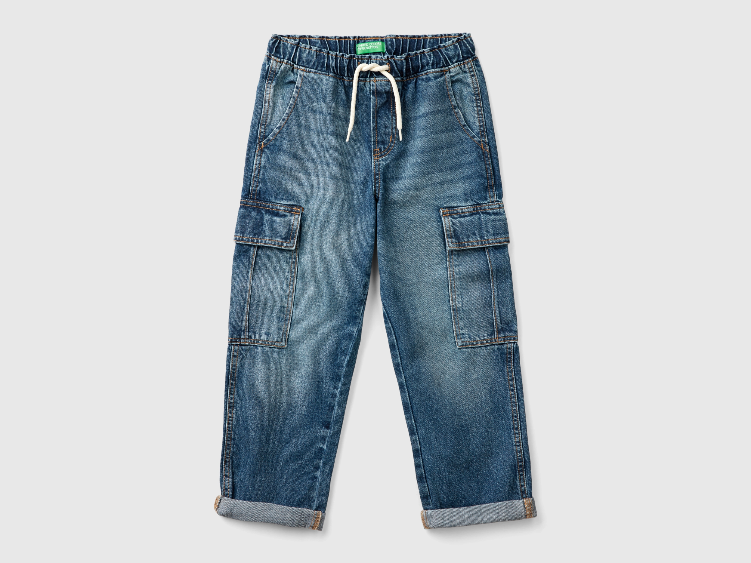 Jean cargo coupe ample Jean cargo coupe ample