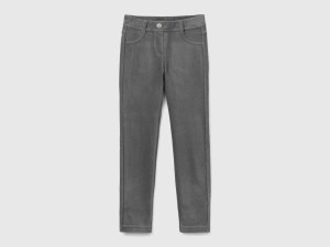 Pantalon super skinny en chenille Pantalon super skinny en chenille