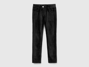 Pantalon super skinny en chenille Pantalon super skinny en chenille